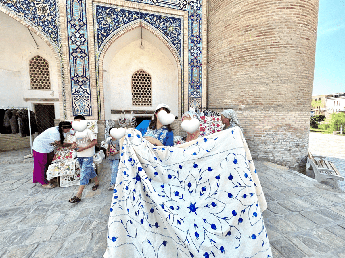 ウズベキスタン旅行記⑥🇺🇿ウズベクと言えば!スザニ購入 ウズベキスタン旅行記⑥🇺🇿ウズベクと言えば!スザニ購入