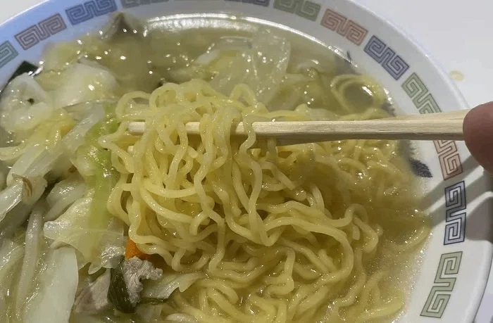 みよし タンメンの麺