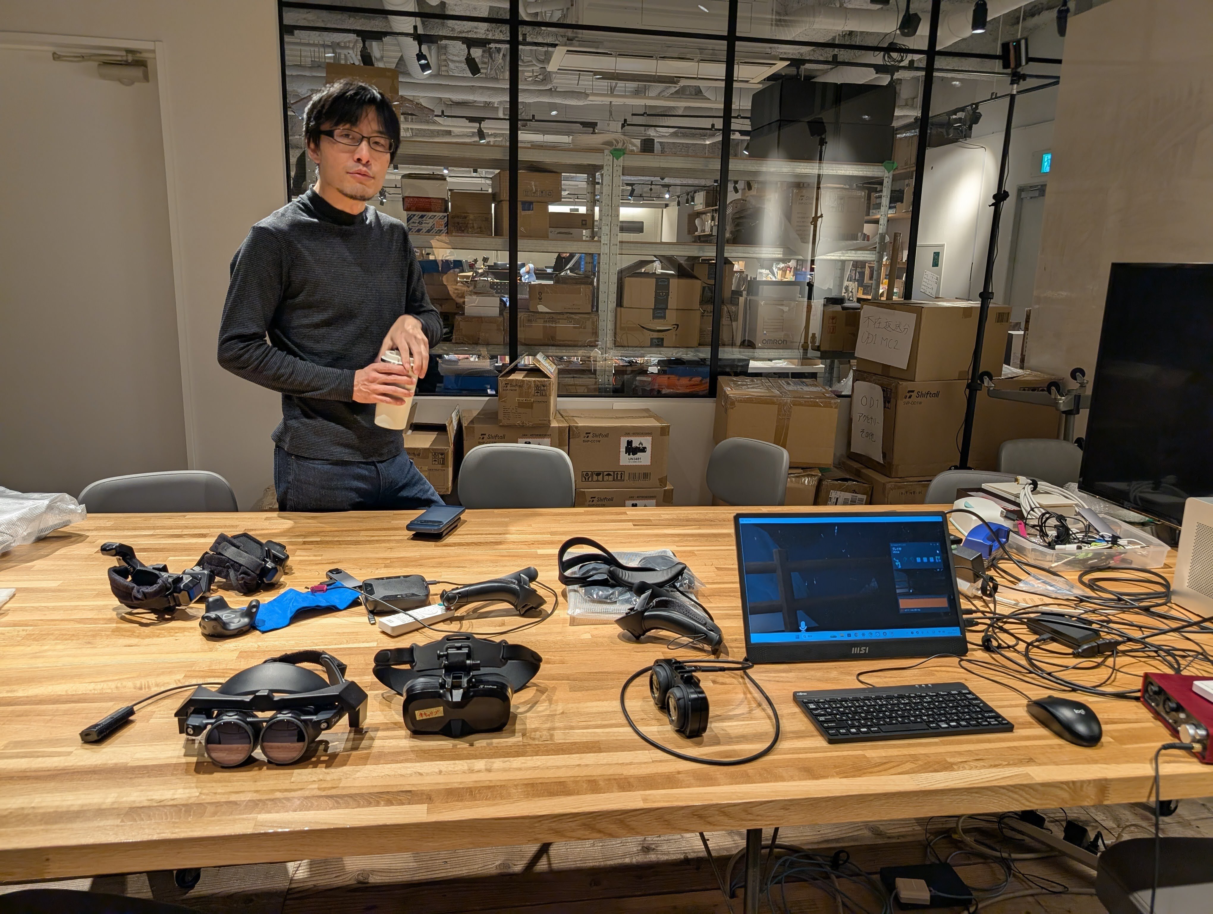 Bigscreen Beyond 初代 フルセット中古 IPD 65 iDATEN(韋駄天)｜ Biz