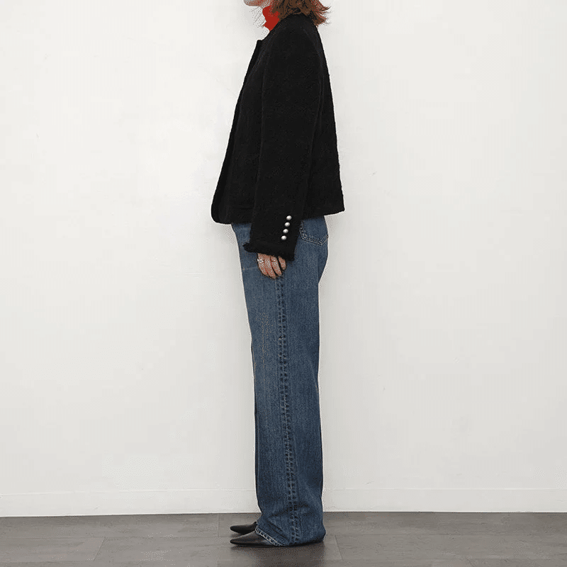 エレガントムード漂う【THE SHINZONE】HOUNDSTOOTH TWEED JACKET