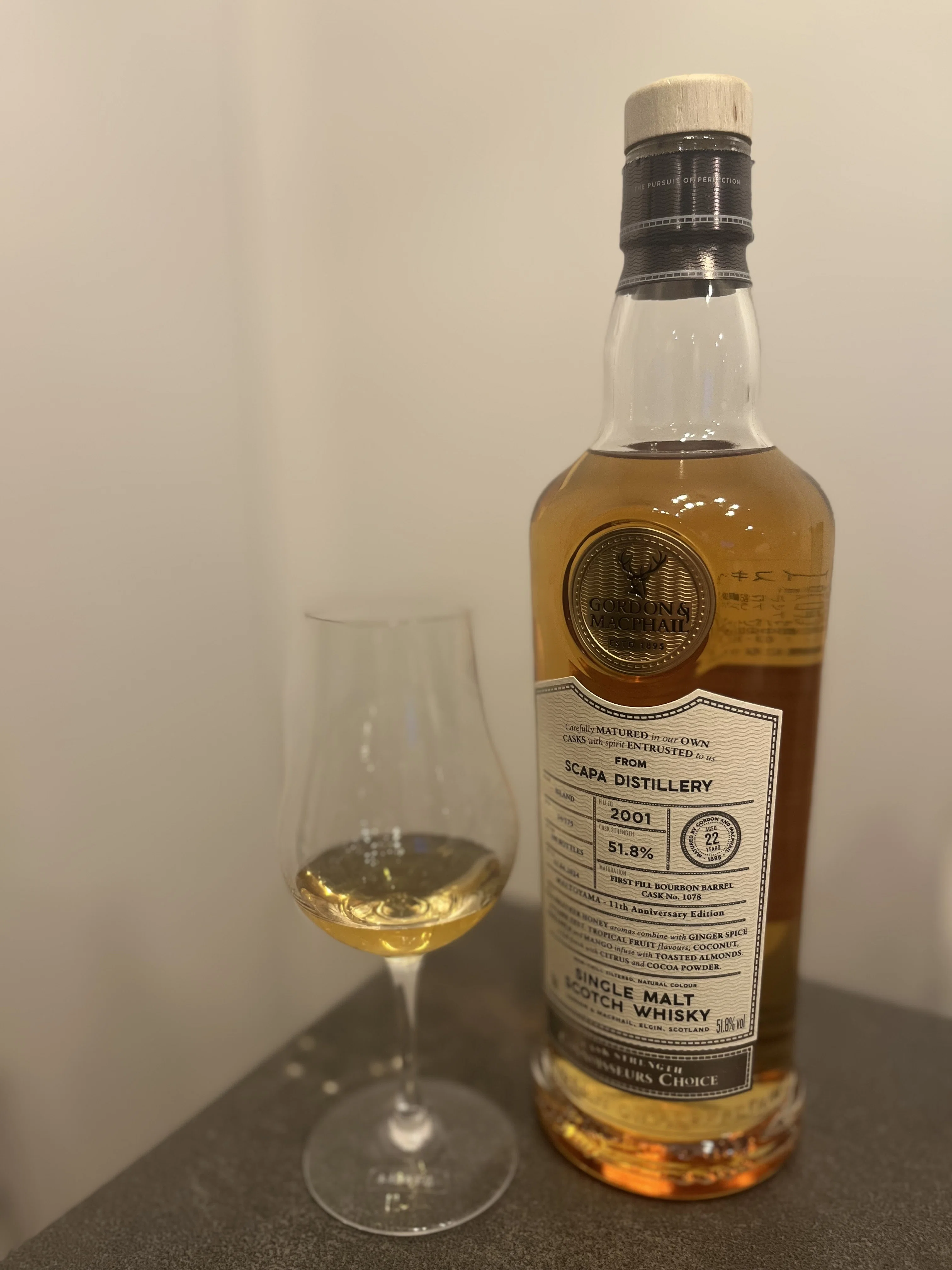 GM Connoisseurs Choice Scapa 22 Year Old (2001-2024) MALTOYAMA