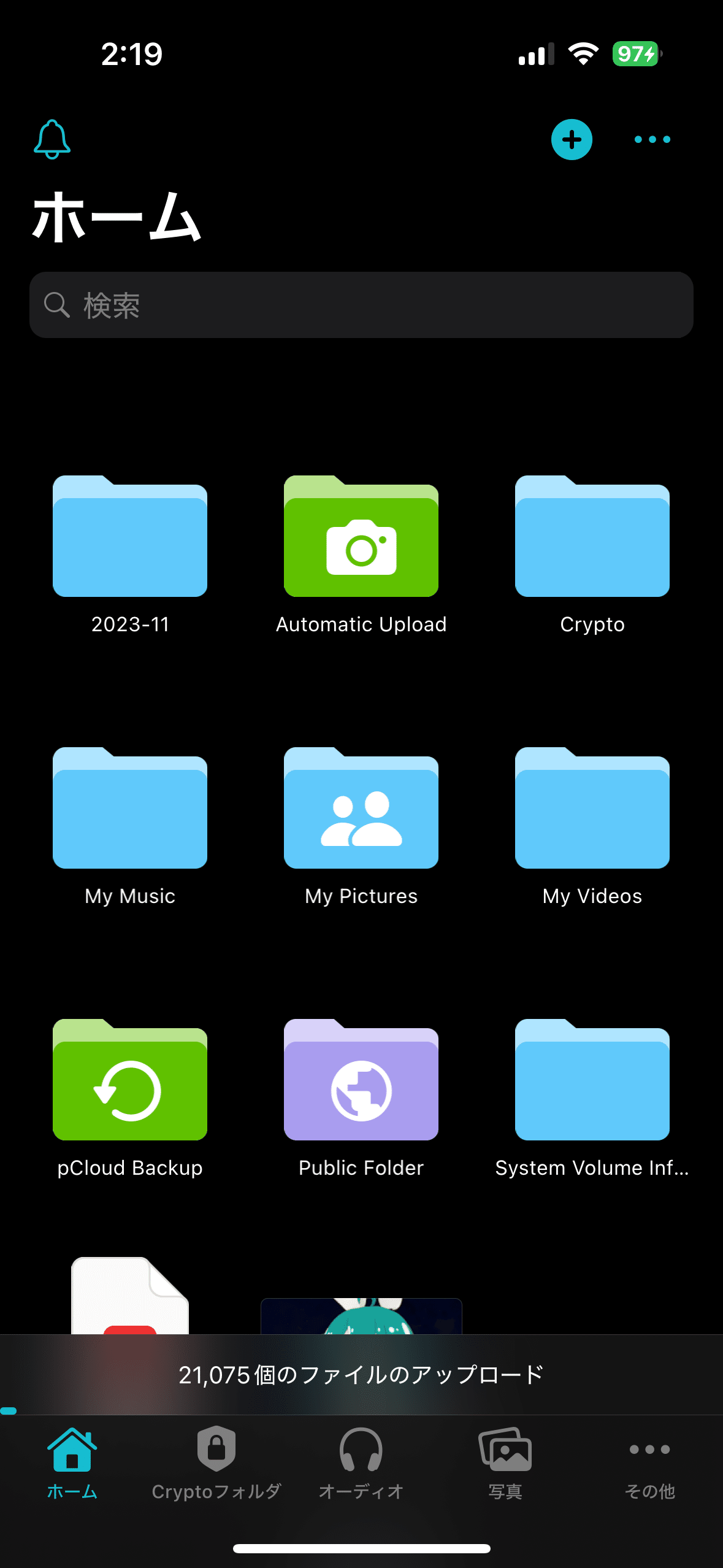クラウドストレージなのに買い切りプランが用意されているpCloudを購入