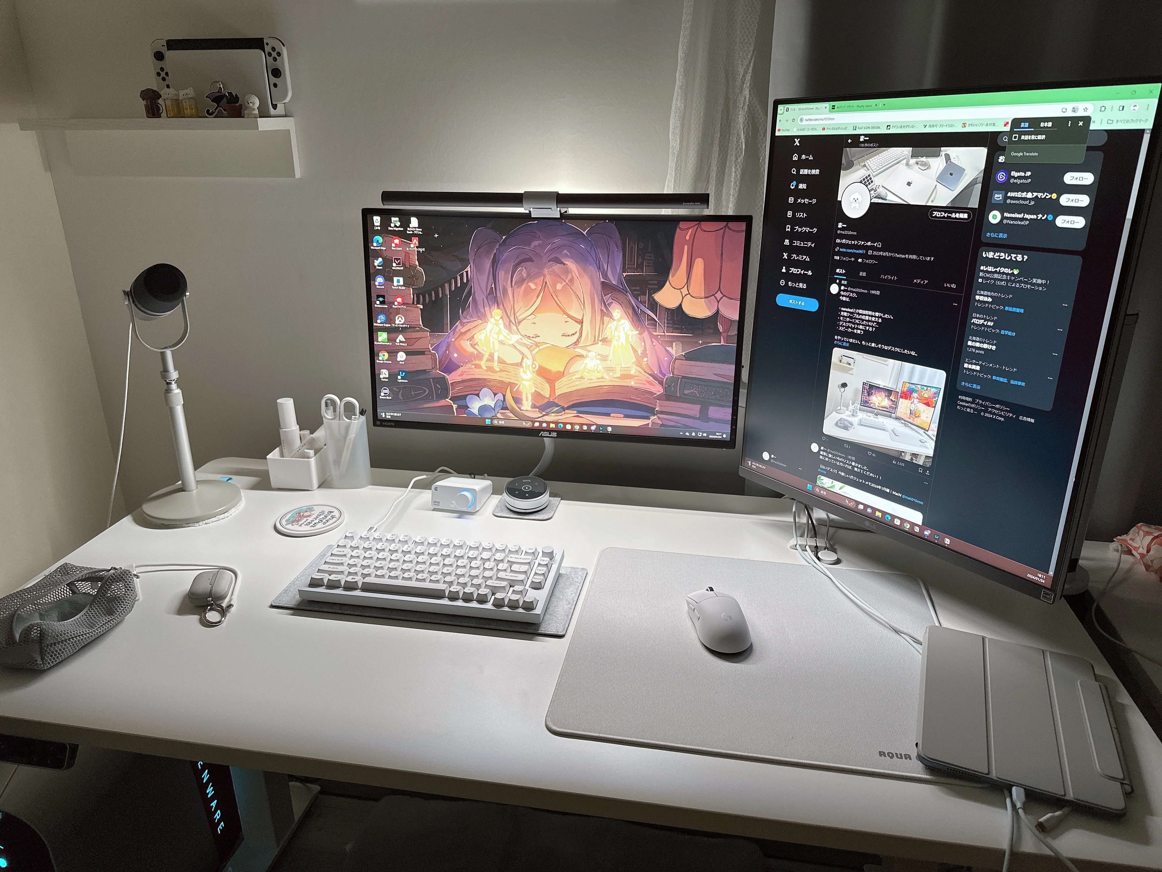 2024年を「デスク」で振り返る｜desk setup｜まち
