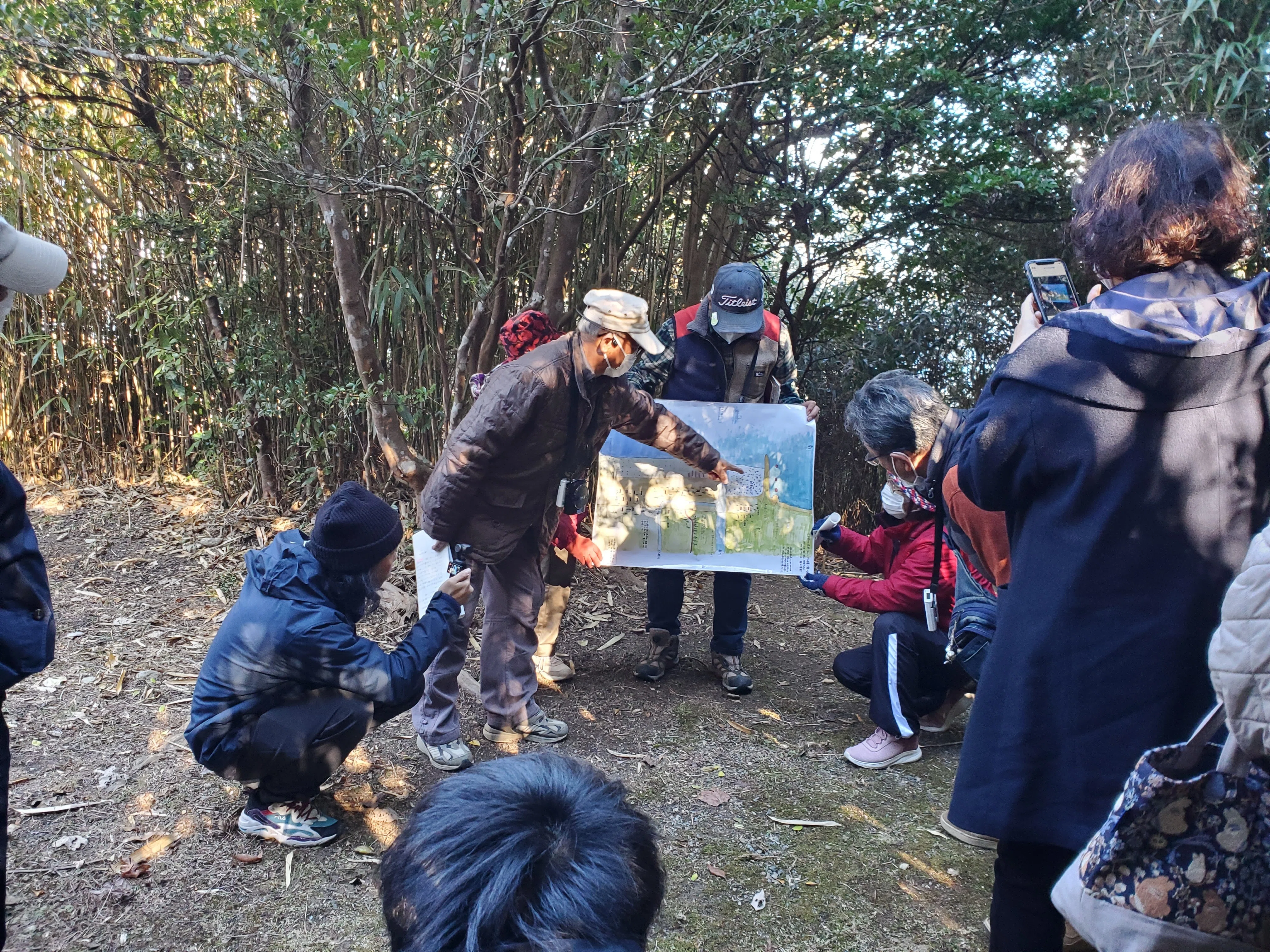 今年度八回目のおおくまふるさと塾の町内古跡めぐり｜佐藤亜紀(大熊町