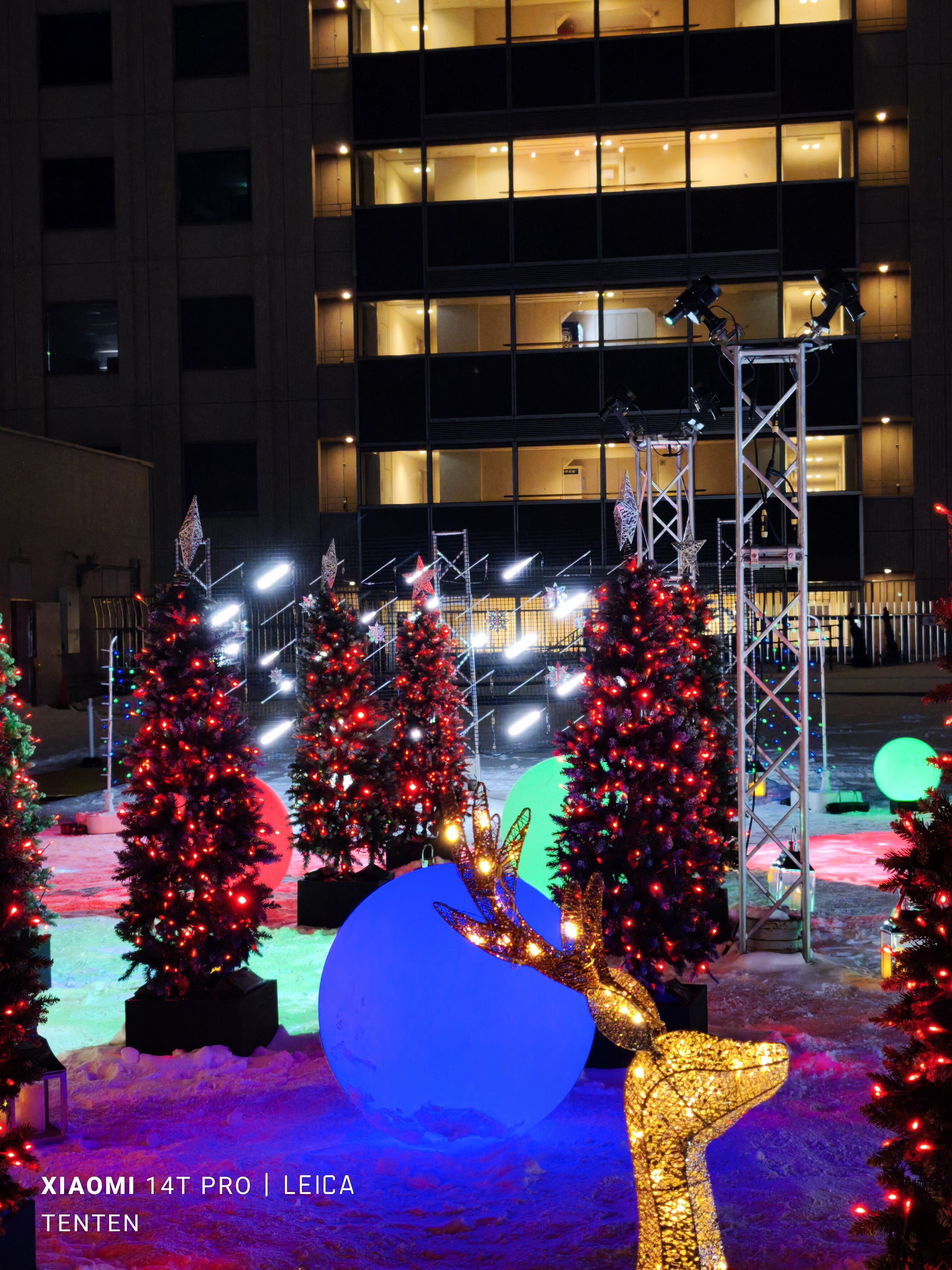 札幌ステラプレイス9階「そらのひろば ステラ9」のクリスマス