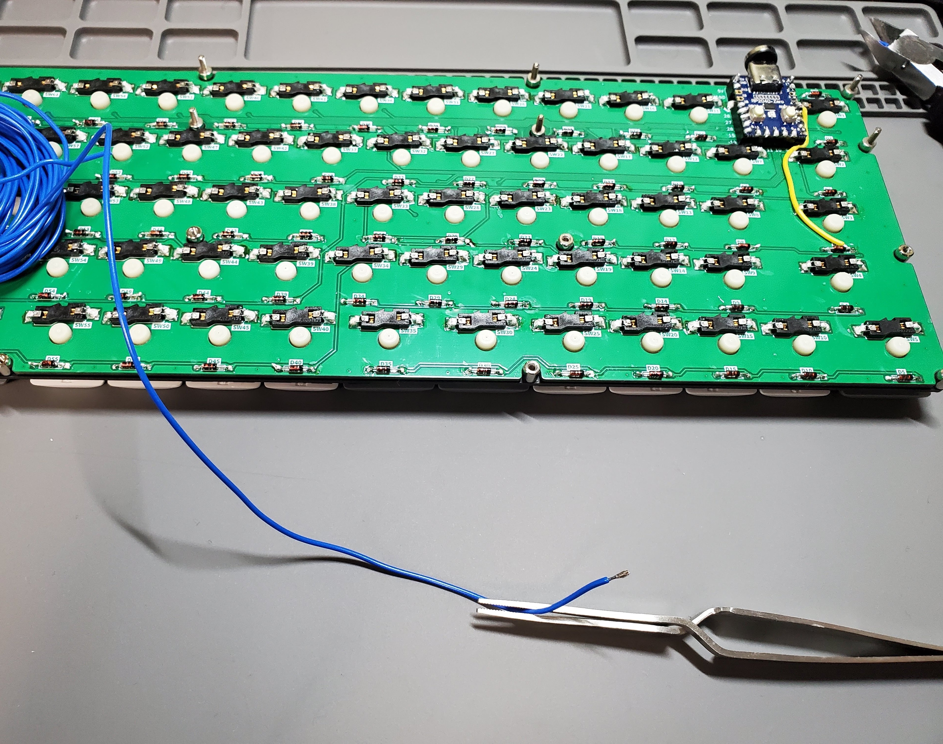 自作キーボード lanケーブル中継 無刻印 自作キーボード lanケーブル中継 無刻印 自作キーボード lanケーブル