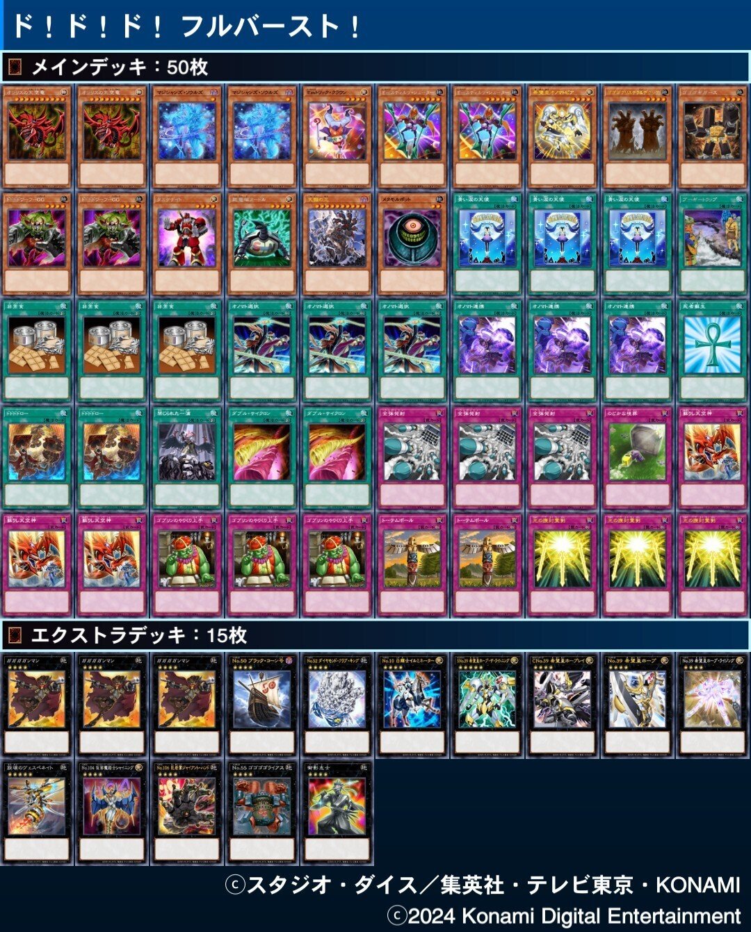 遊戯王 デッキレシピ 詳細 | 遊戯王ニューロン ( ラッシュ