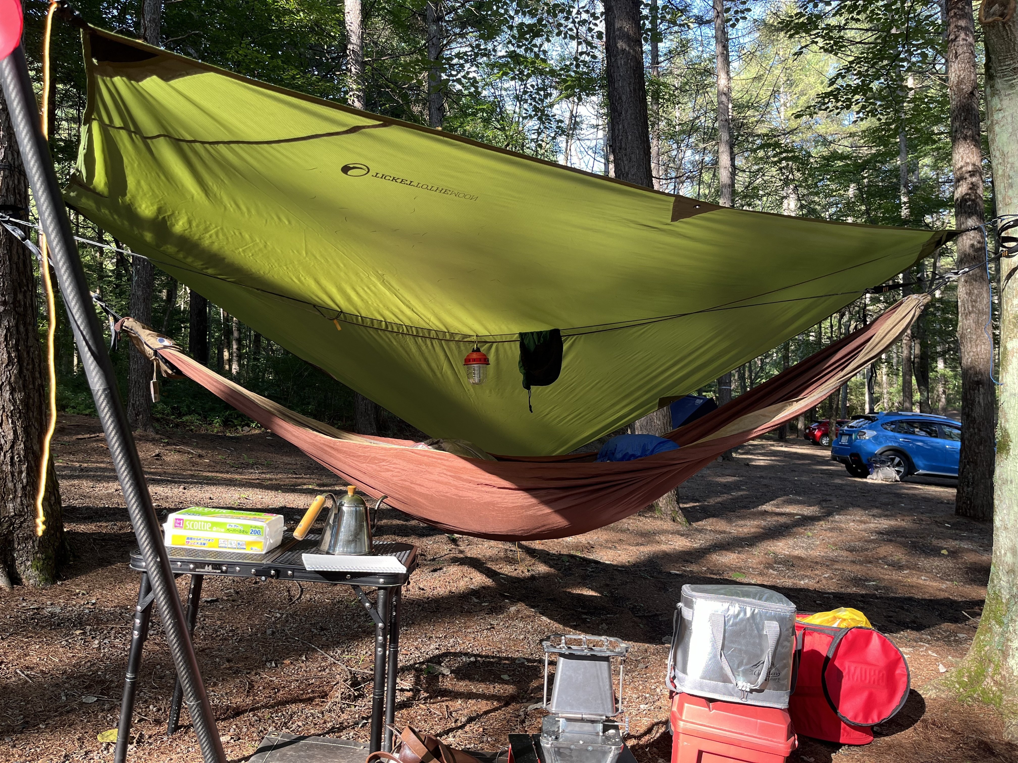 ハンモックキャンプの話｜常
