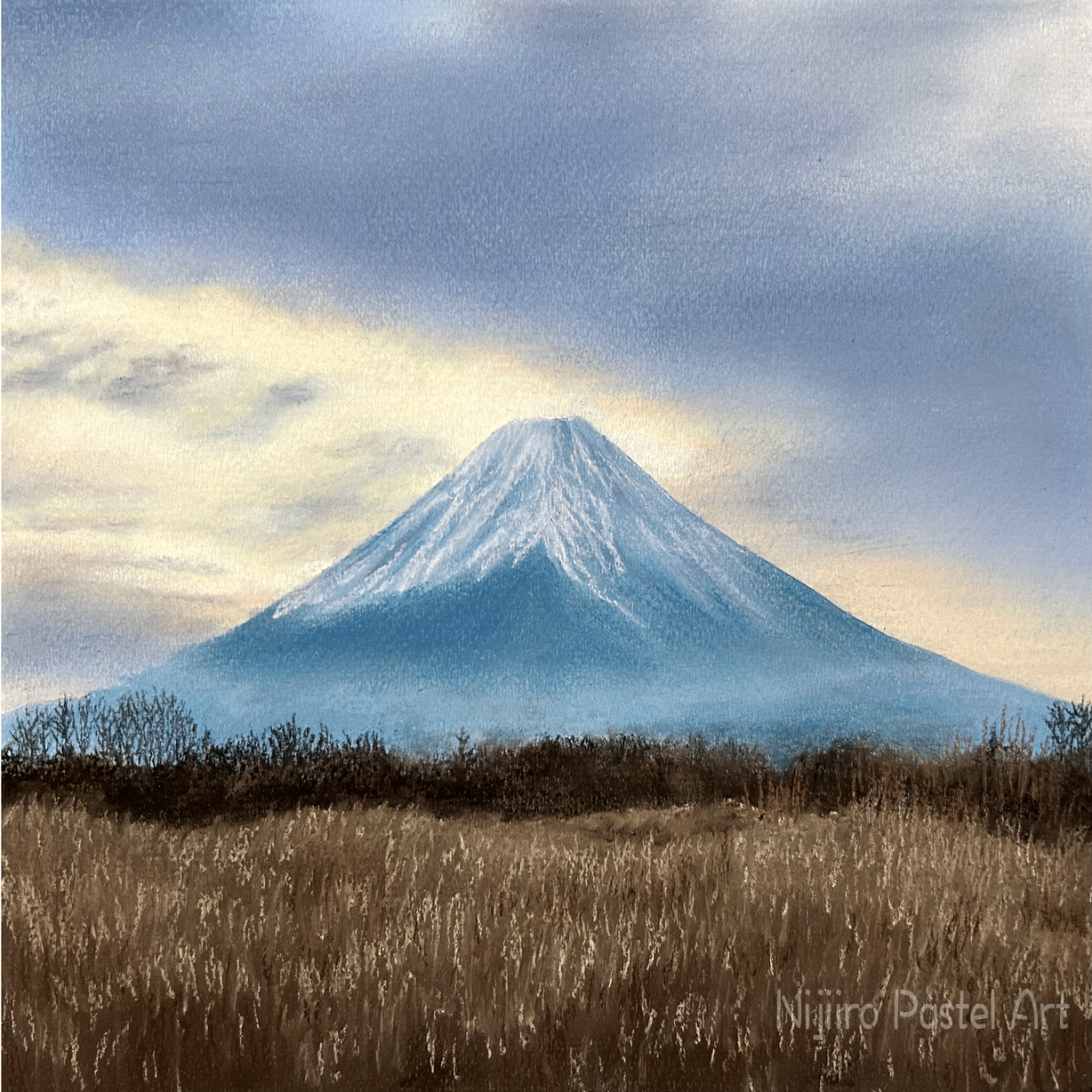 レンブラントのソフトパステルで描きました｜KAORI