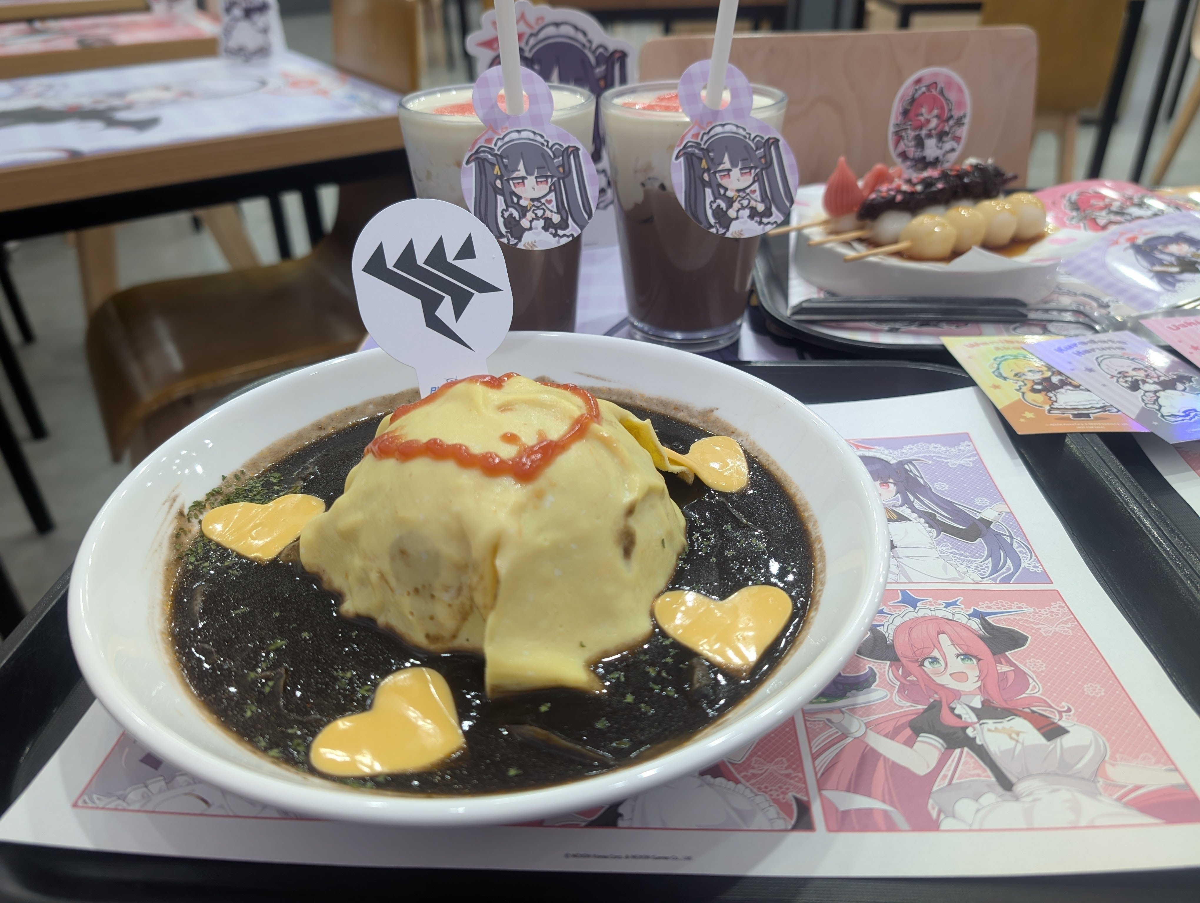 韓国・ブルアカカフェに行ってみた｜なのでしゅ