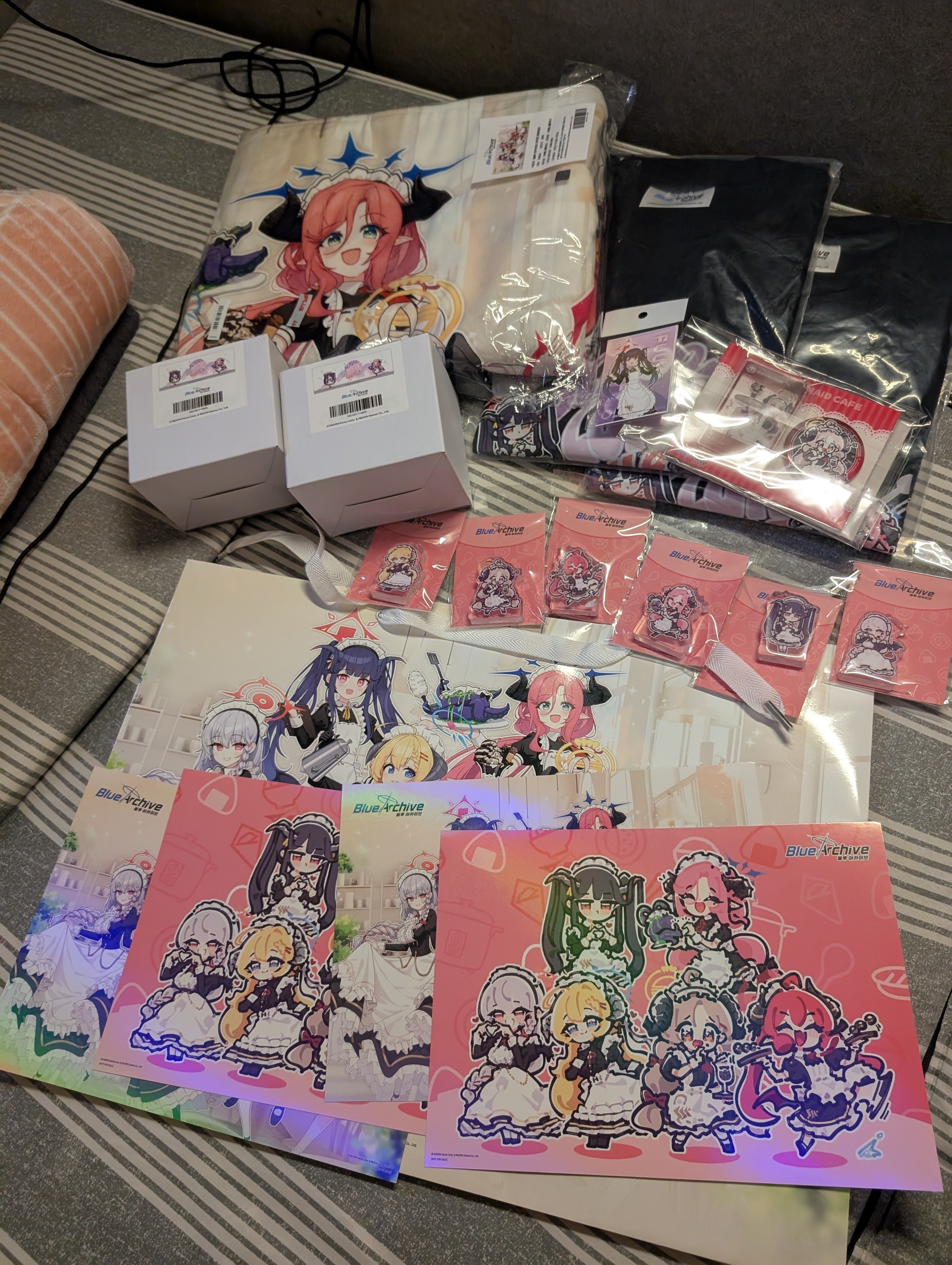 韓国・ブルアカカフェに行ってみた｜なのでしゅ