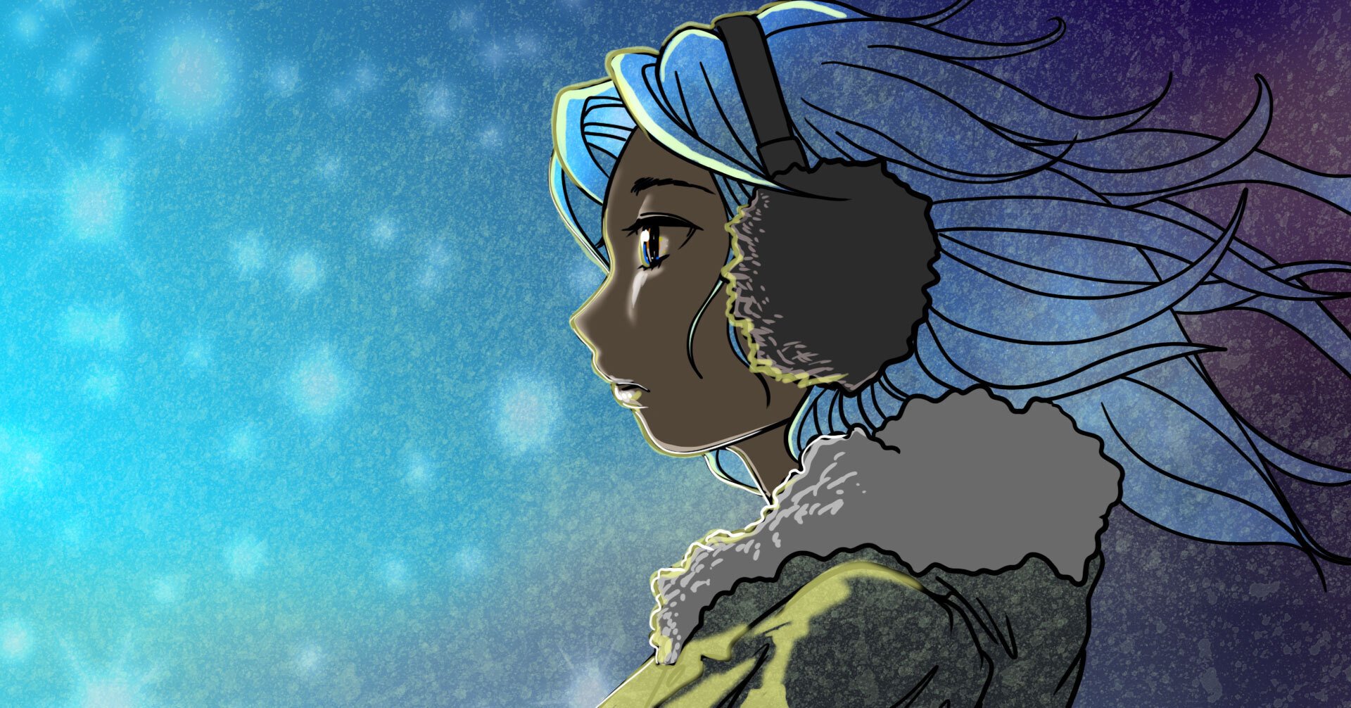 今日の見出し画像の作画工程 No.12｜鹿角時計