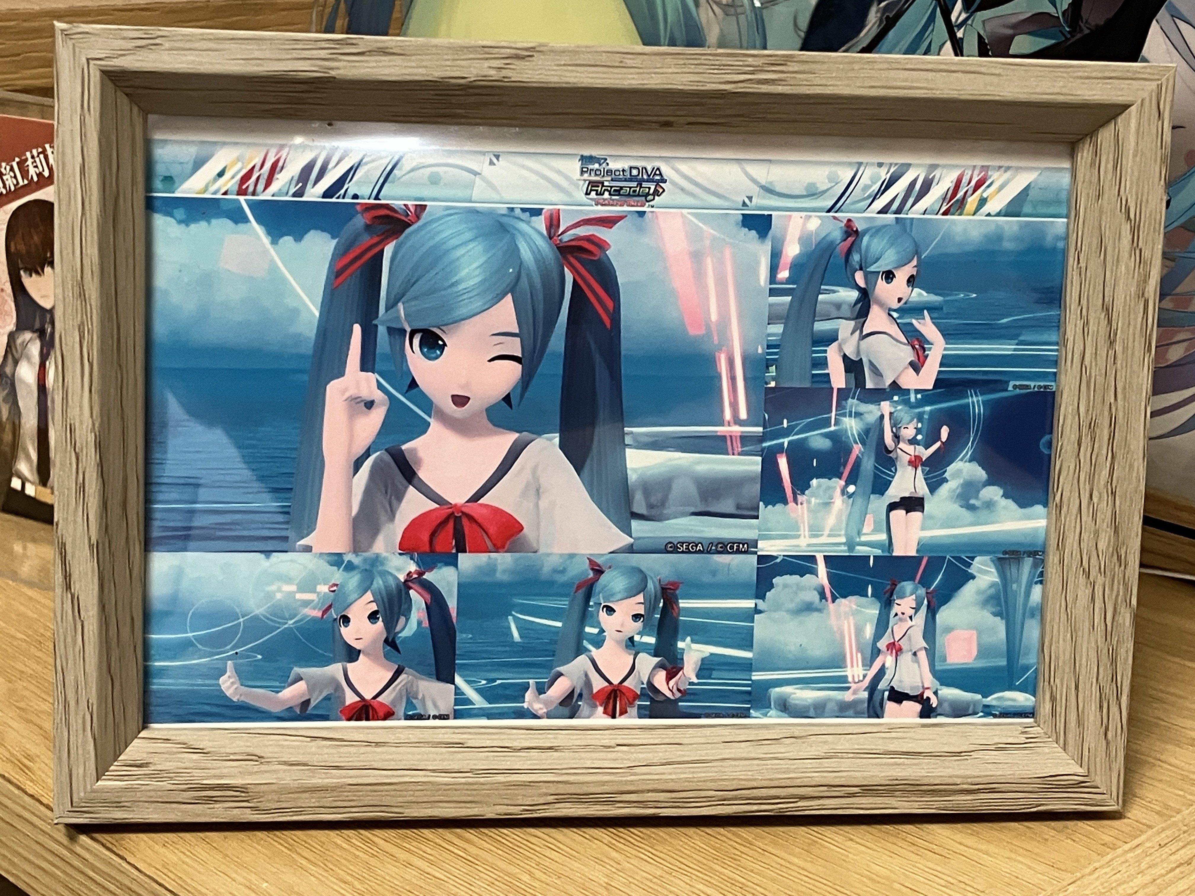 初音ミク DIVA フォトスタジオ　プリントシール　10枚　ミク＆KAITO 初音ミク DIVA フォトスタジオ プリントシール 10枚 ミク＆KAITO