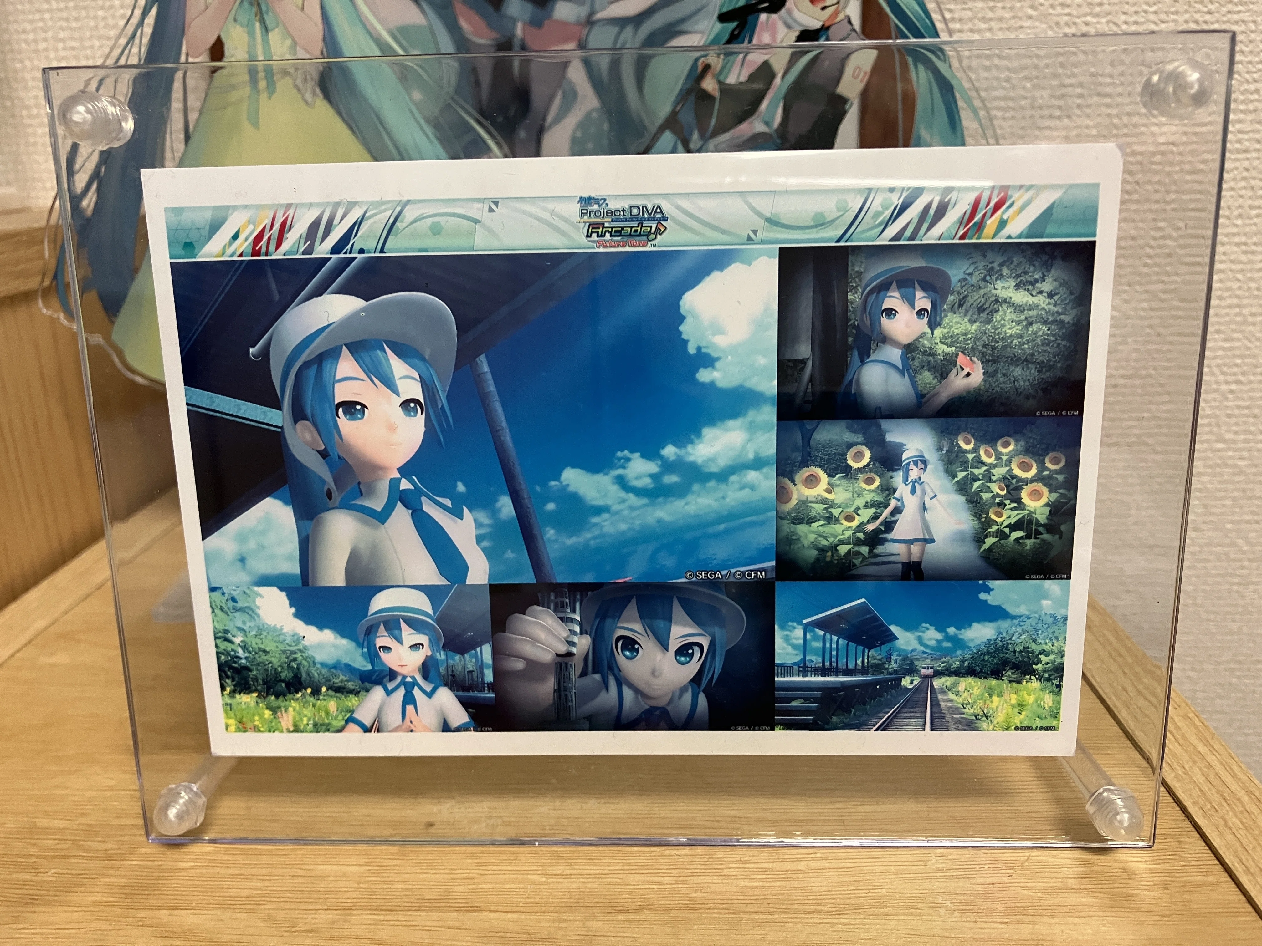 初音ミクProject DIVA Arcade Future Tone フォトスタジオ 印刷して