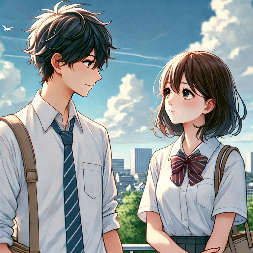 AIイラスト)仲良しカップルなど👩‍❤️‍👨｜空風