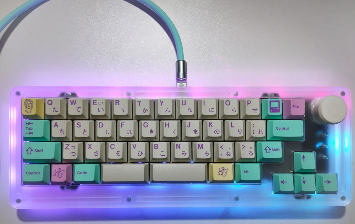 自作キーボード Hola40 エレクトリック