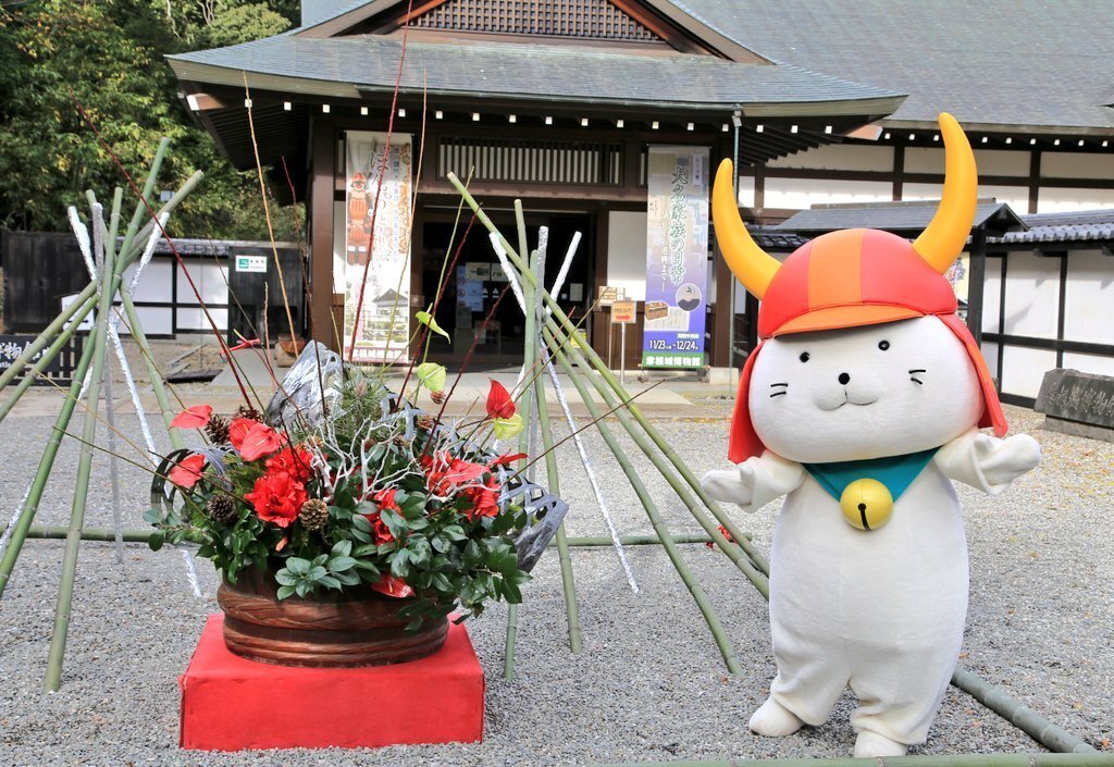 にゃんこ先生伊勢しめ縄 しめ縄仕上げ、鏡餅つき＆振る舞いきな粉もち、翠香流 新年の