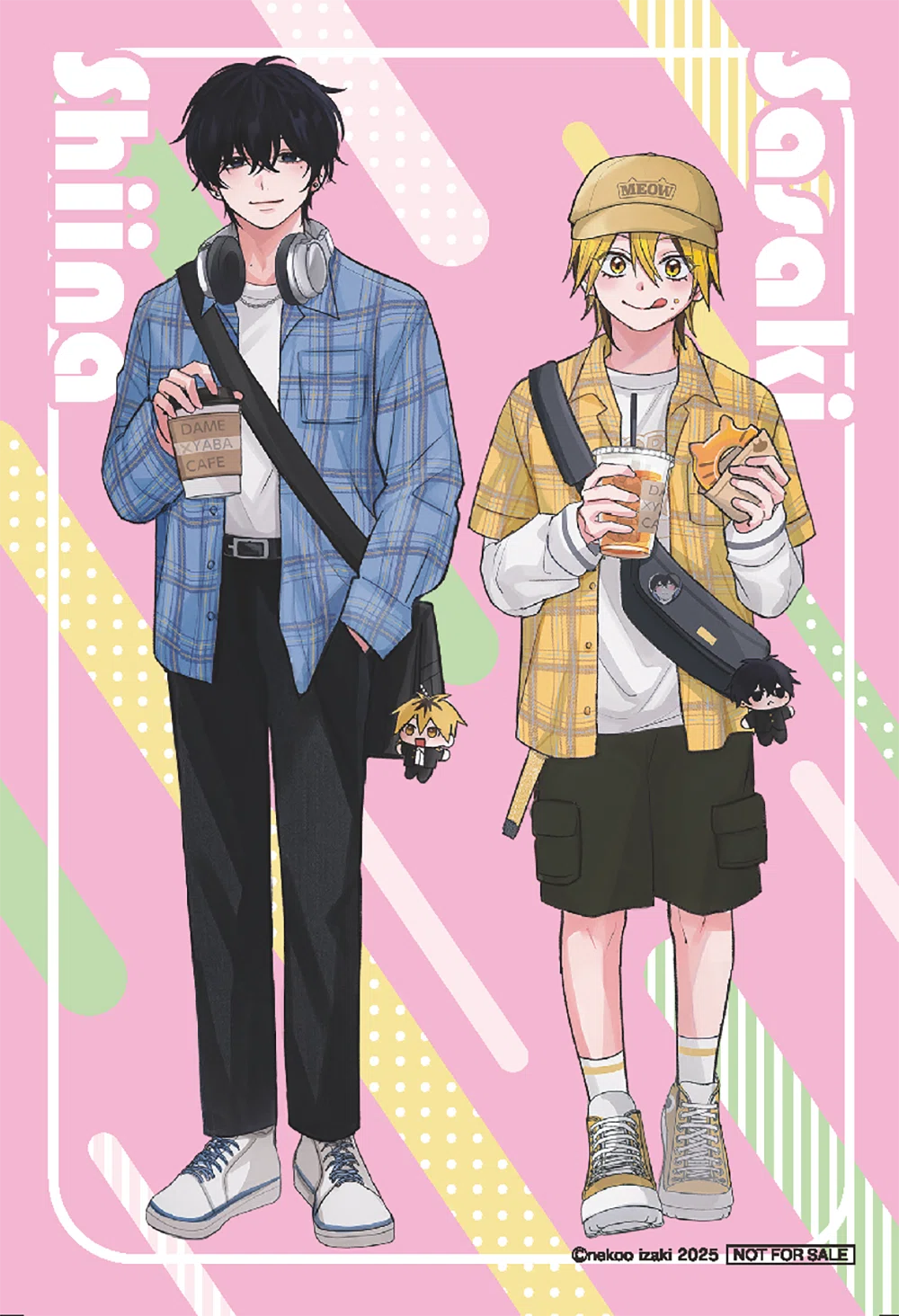 グッズ情報】オール描き下ろし！『ダメ男の椎名先輩とヤバ男の佐々木
