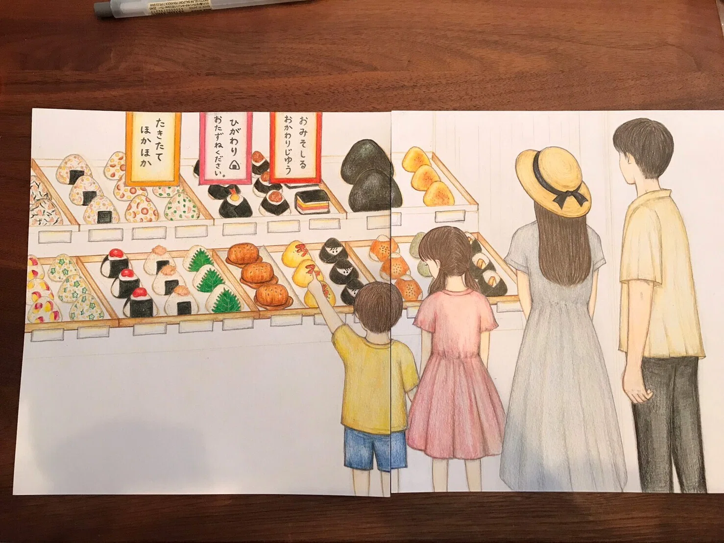 【4冊セット＋おまけ】小夏屋図録　其ノ壱〜其ノ四 まいのおやつさん初の絵本 『まほうのわくわくおにぎり』制作秘話
