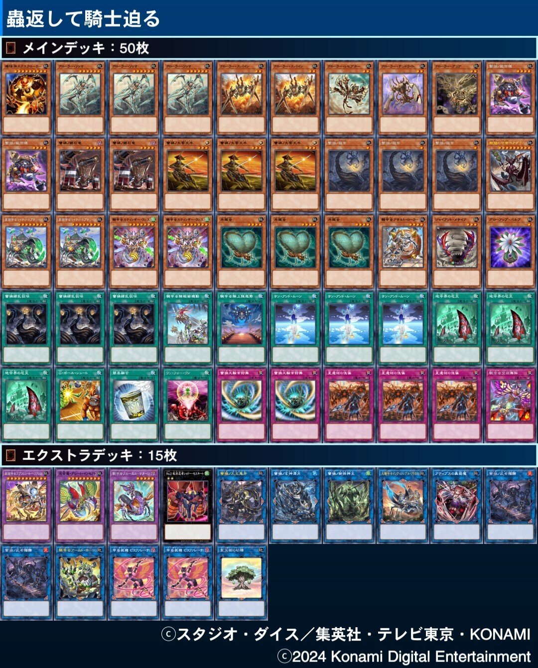 遊戯王】市こふぇの今年使ったカジュアルデッキを振り返る2024 遊戯王】市こふぇの今年使ったカジュアルデッキを振り返る2024
