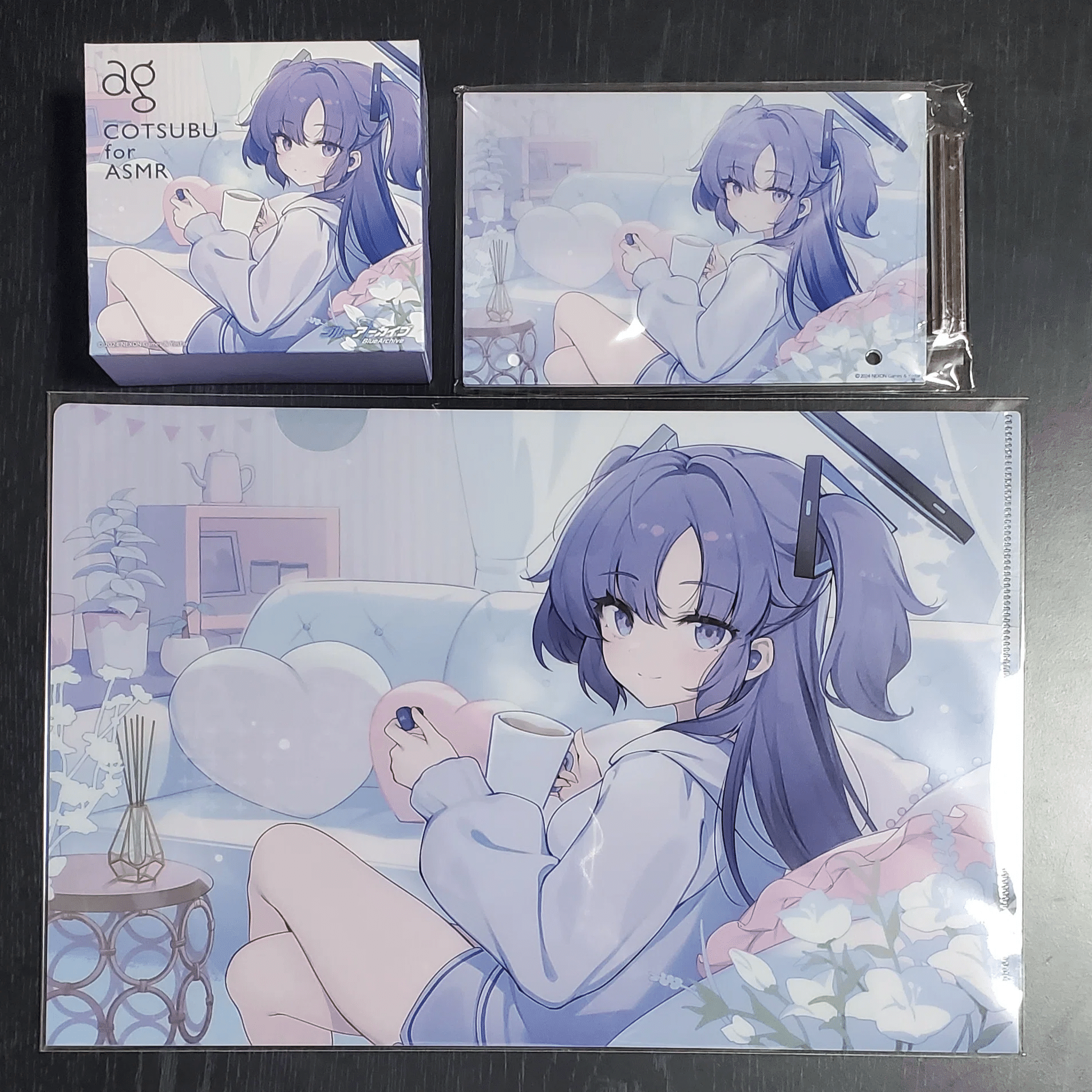 ブルーアーカイブ　ワイヤレスイヤホン　ユウカ　新品未開封 新品 ブルーアーカイブ ユウカ イヤホン vivionblue ファイル付