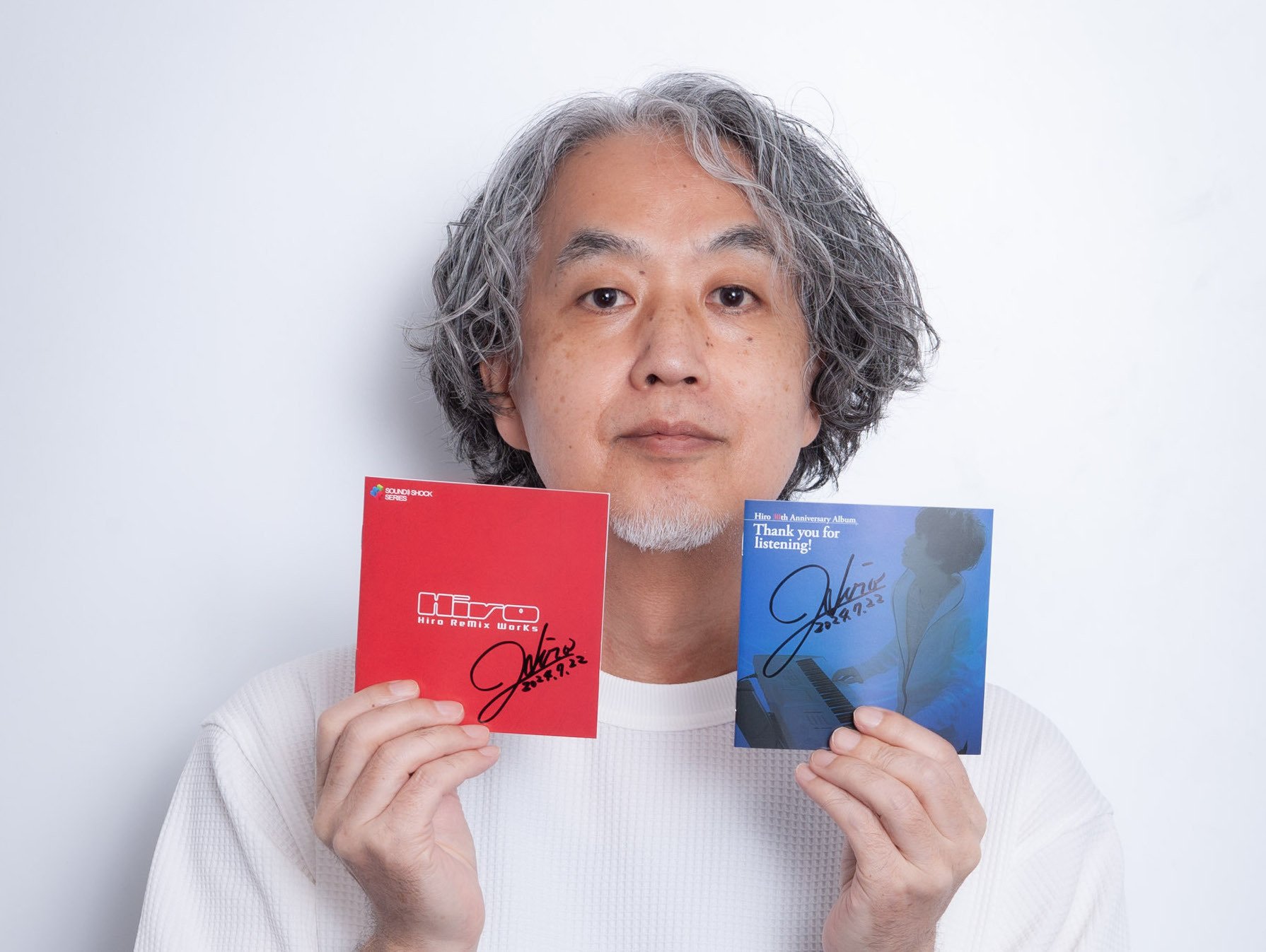 ♡TAKAHIRO 直筆サイン入りアルバム♡ Hiro Maniax ─セガ サウンド ヒストリア─03 ハングオン：伝説の序章