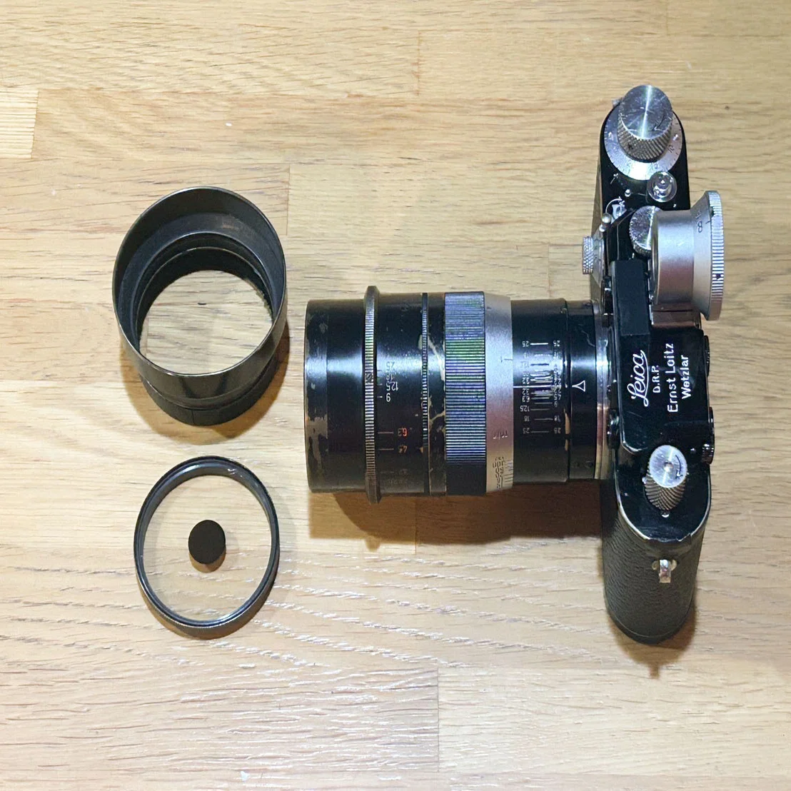ライカ タンバール1:2.2/90mm カメラレンズ M F2.2/90mm Thambar 