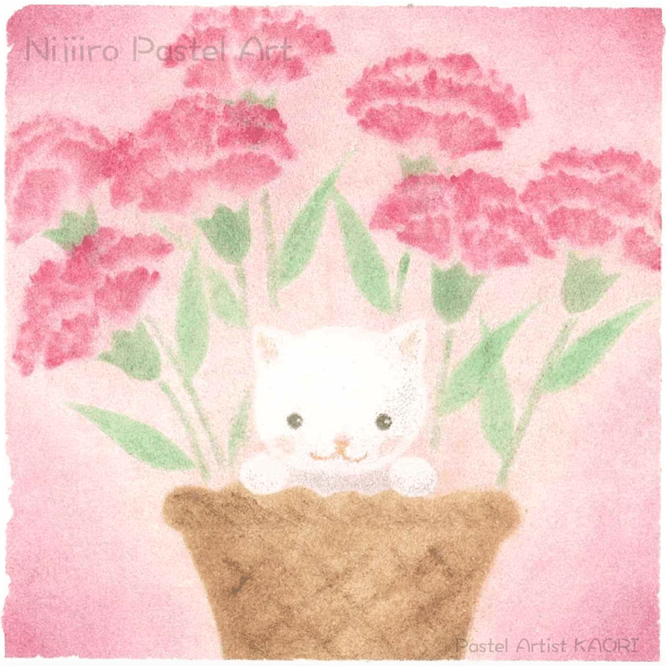 作品集/パステルアート(動物)｜KAORI