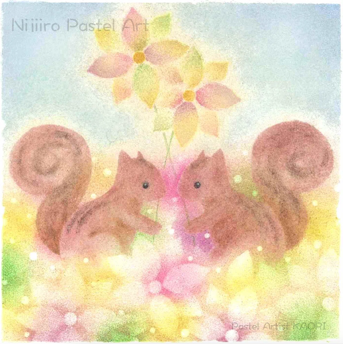 作品集/パステルアート(動物)｜KAORI