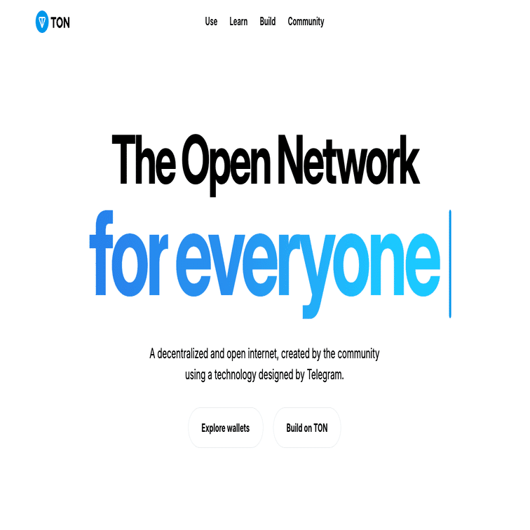 Orbsが開発サポートしているL1ブロックチェーン「The Open Network」について #1｜Orbsアンバサダー