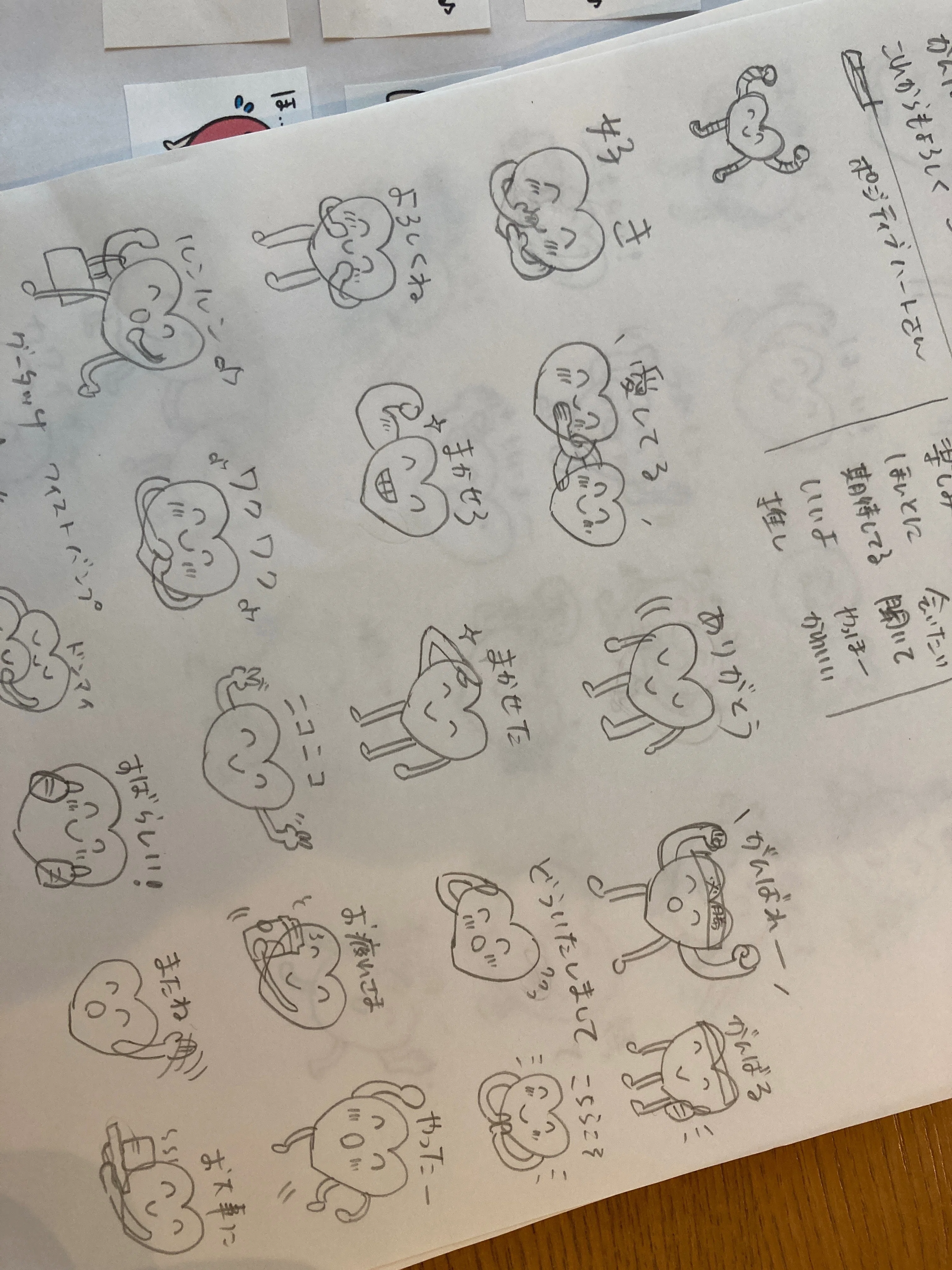 LINEスタンプ制作メモ】ポジティブはあとさん（2024/12/23発売）｜ヨツダ