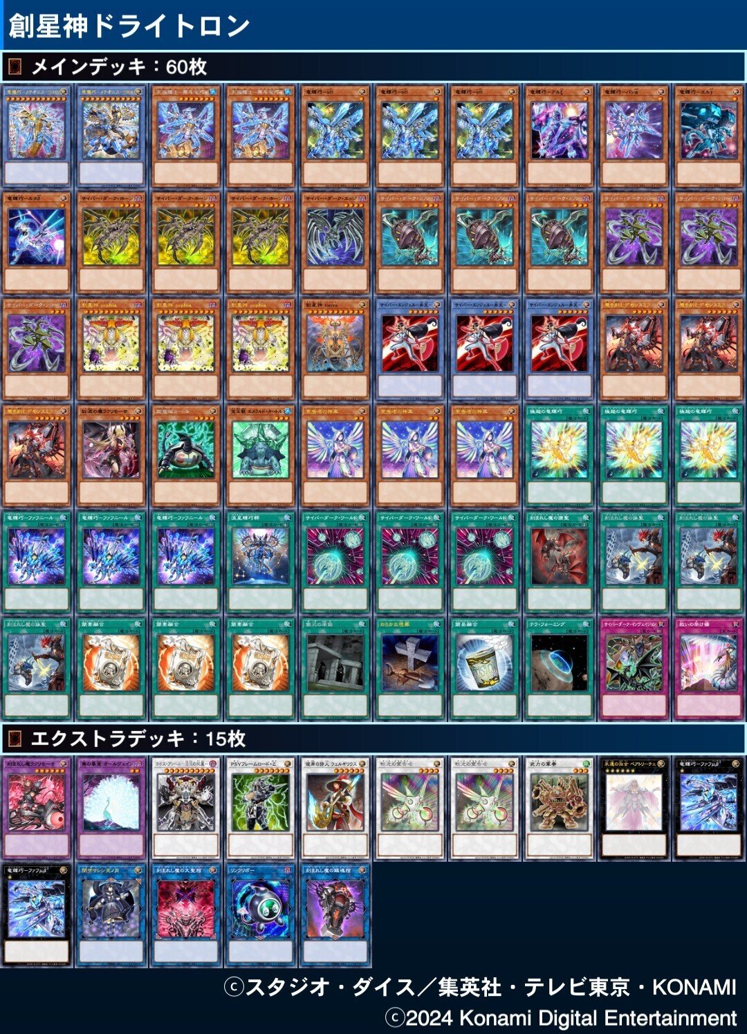 遊戯王】市こふぇの今年使ったカジュアルデッキを振り返る2024｜市こふぇ