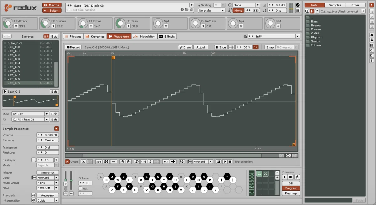 Renoise Racks RenoiseとRoland Cloudを組み合わせ制作の幅を広げよう|Hideki Saito