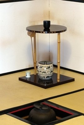 茶道具】三友棚（三千家好写）溜塗り : ふげつ工房ヤフー店
