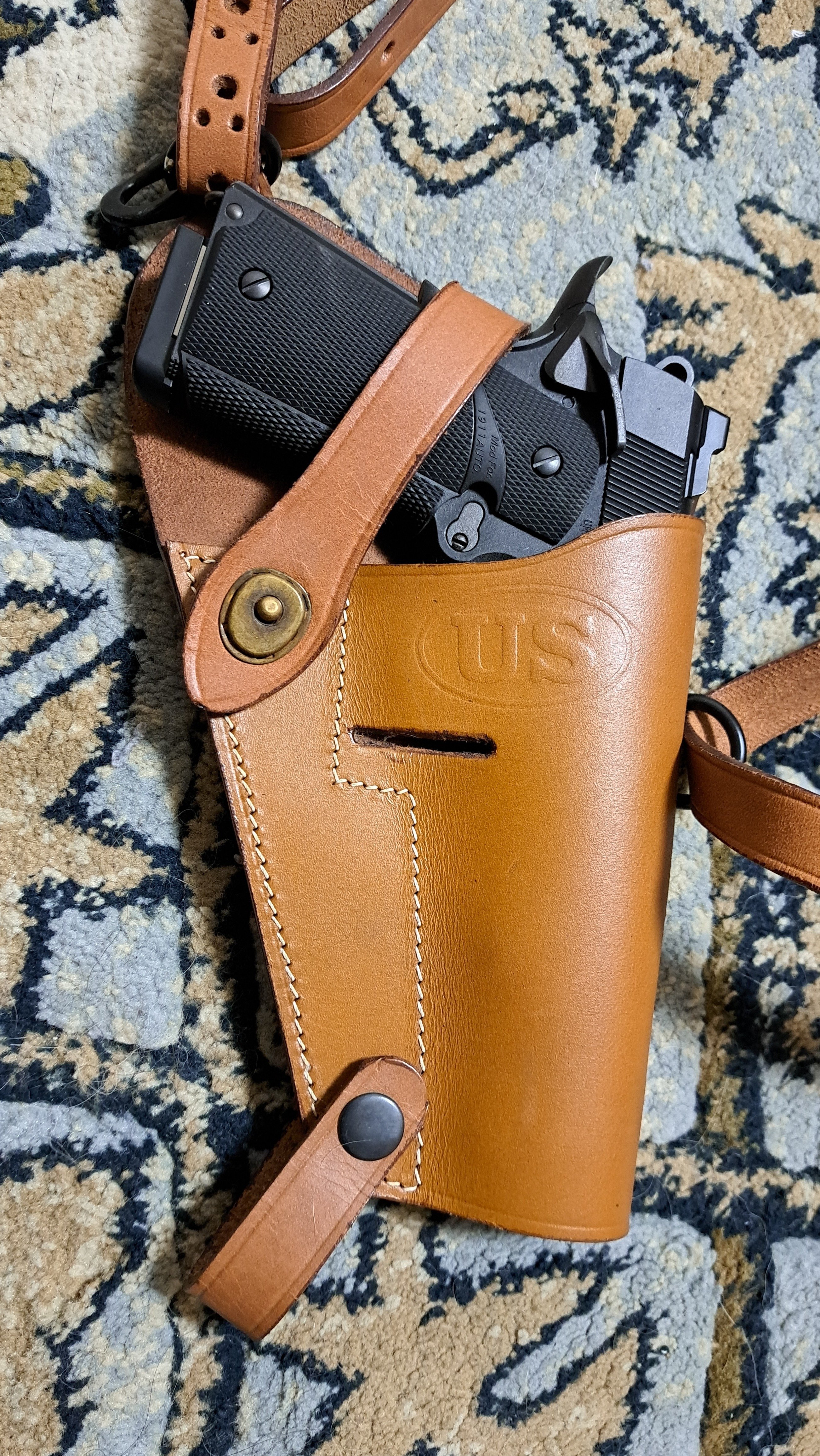 エアガンにつかってるホルスター博覧会 1911用｜郭公