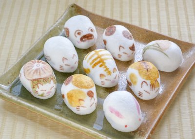 薯蕷饅頭「月うさぎ」・「猫饅」｜光輝庵 鎌塚宗典