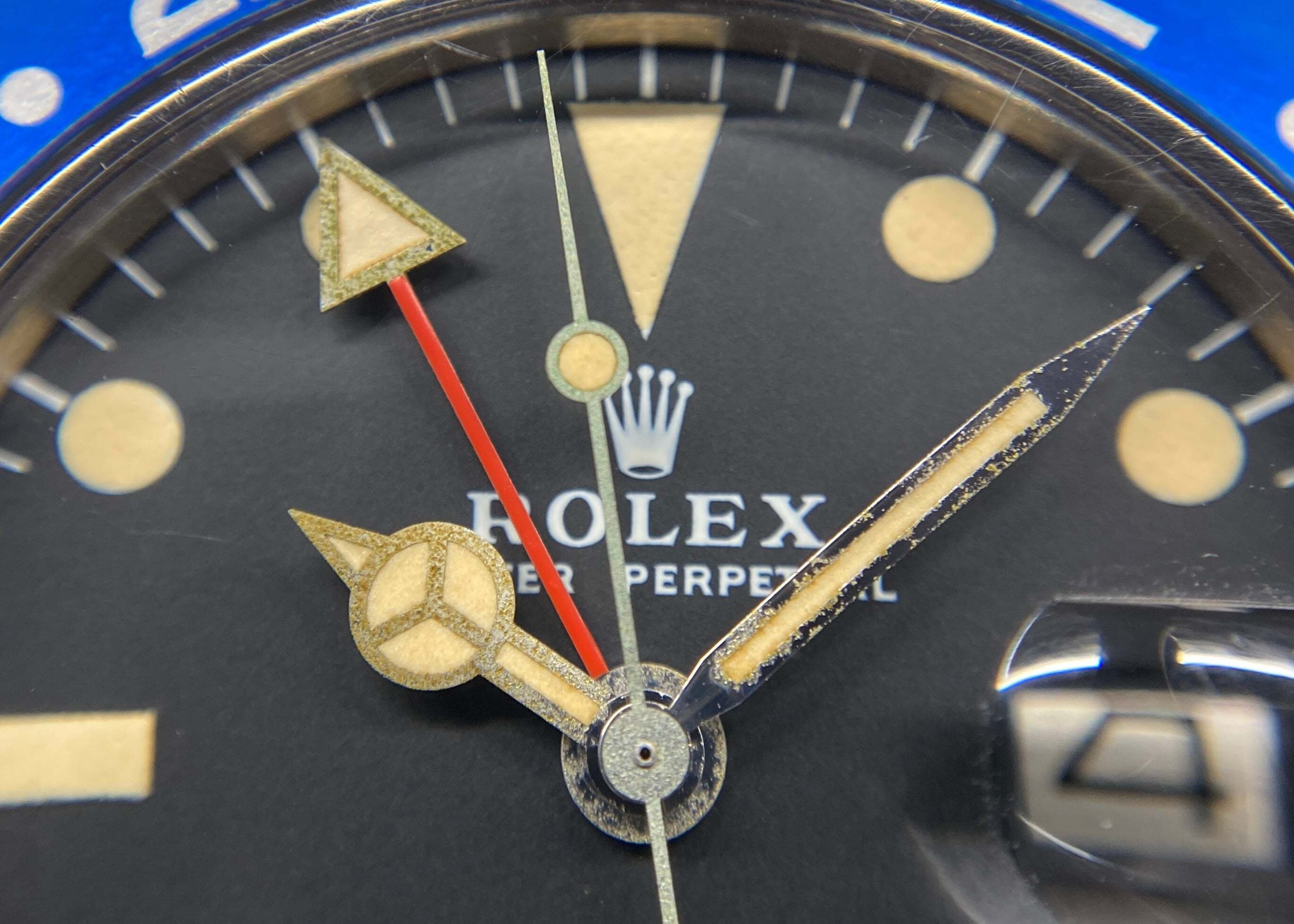 美しいペプシインサートが魅力！優良個体！GMTマスター 1675 MK2