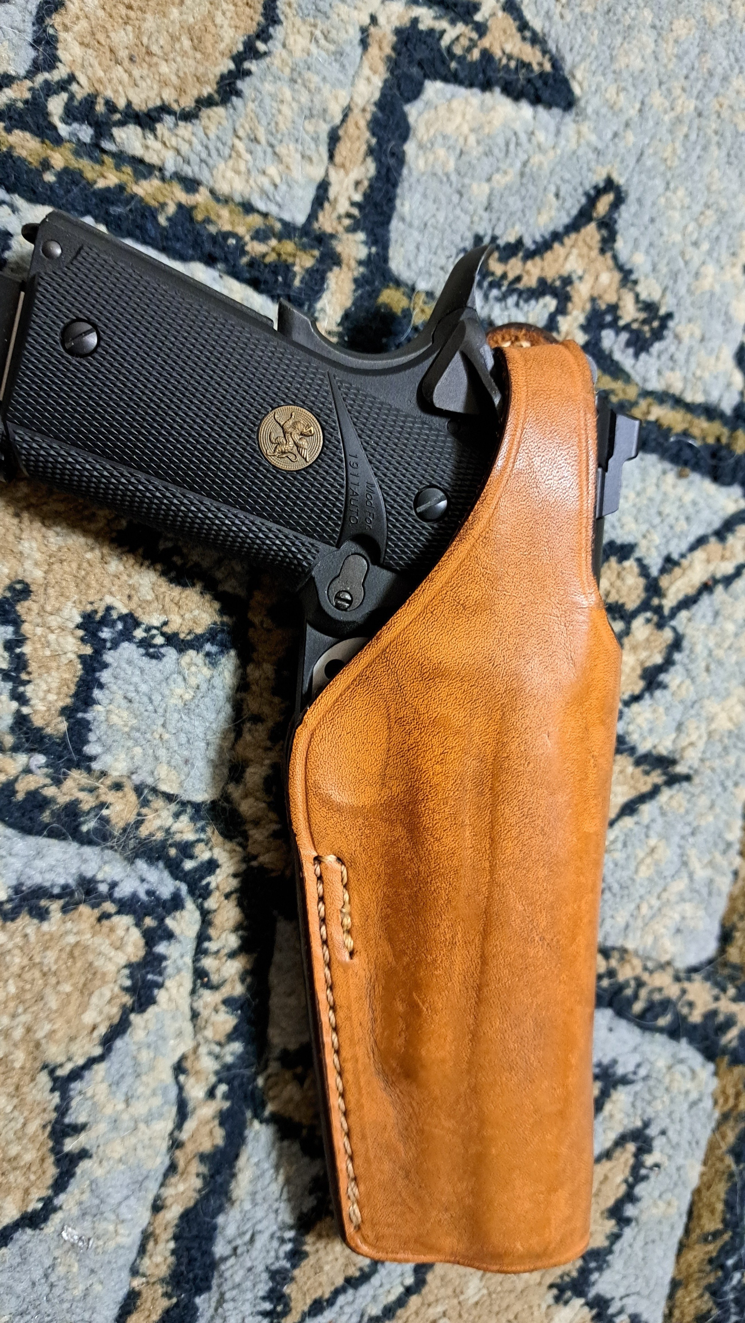 デイビス社1911系カスタム6インチコンペティションホルスター デイビス社1911系カスタム6インチコンペティションホルスター