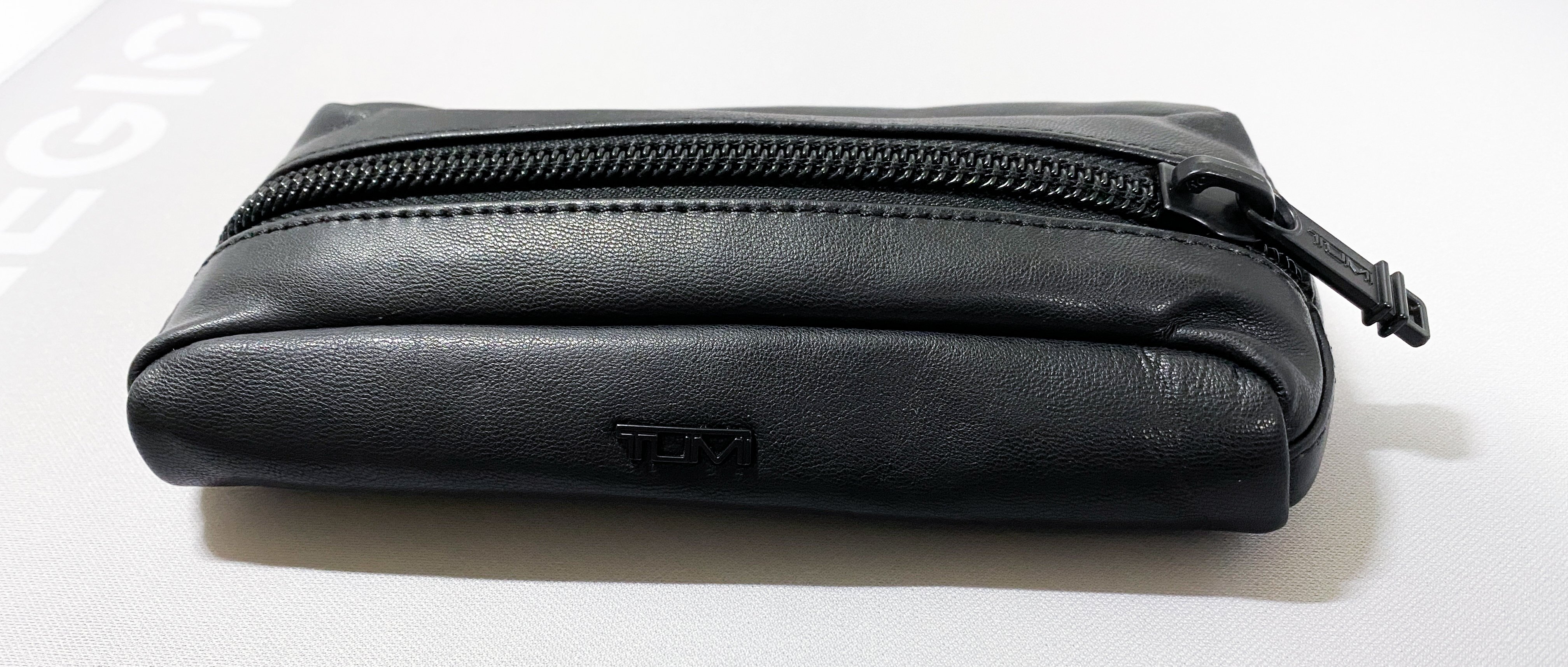 TUMI スモール・モジュラー・ポーチ レザー ブラック トゥミ正規品 TUMI ポーチ TUMI+ スモール・モジュラー・ポーチ メンズ