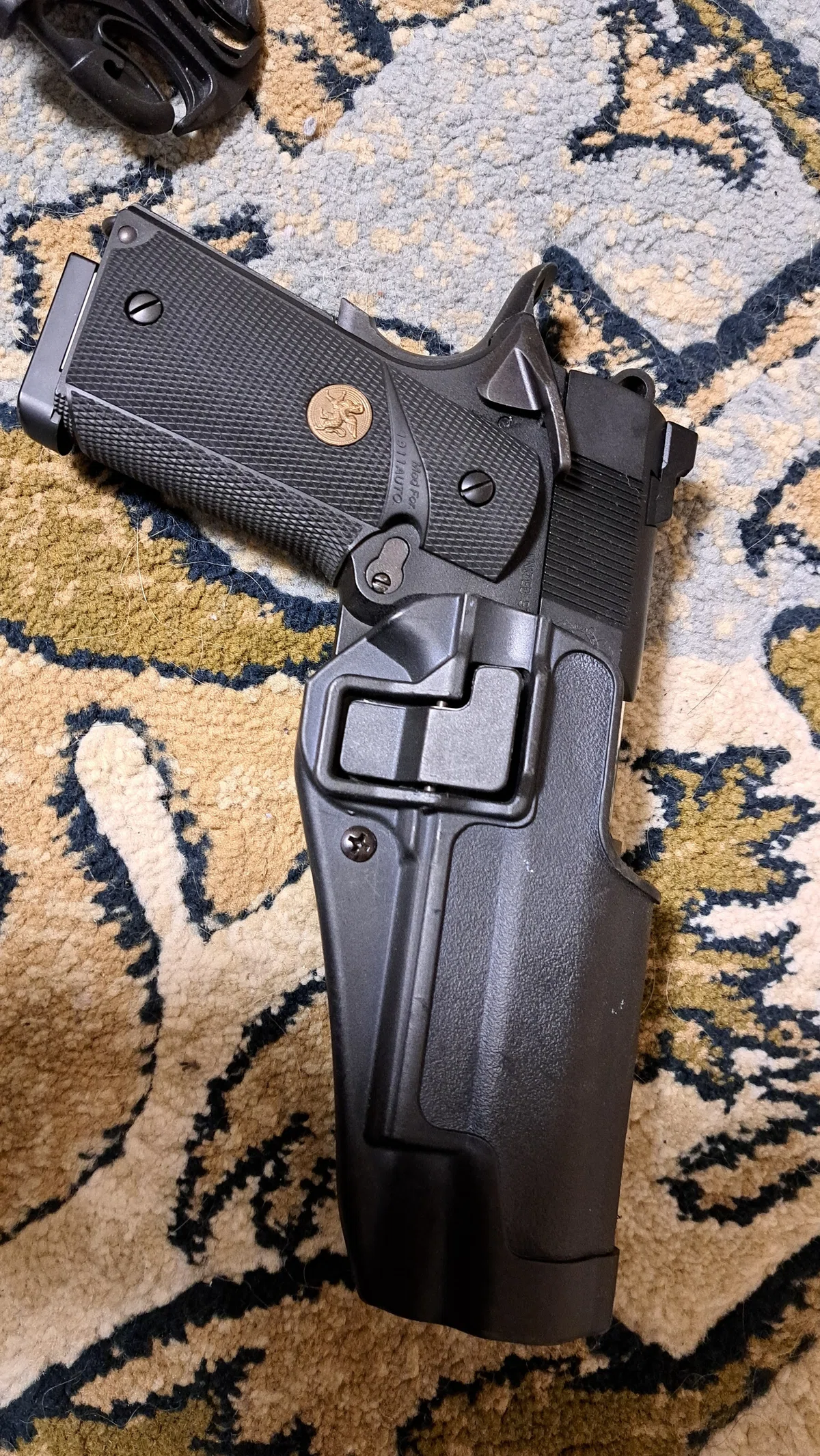 エアガンにつかってるホルスター博覧会 1911用｜郭公