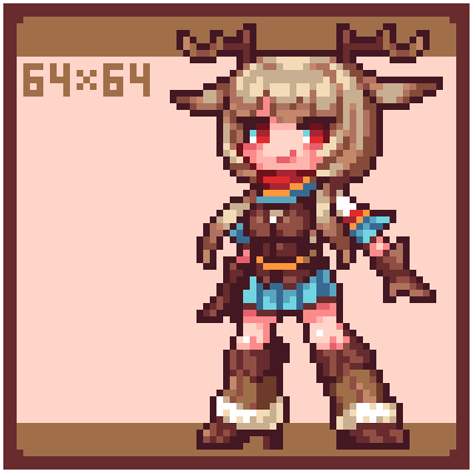 ピクセルプレイマット ドット絵 学マスドット絵プレイマット - 8bit canvas - BOOTH