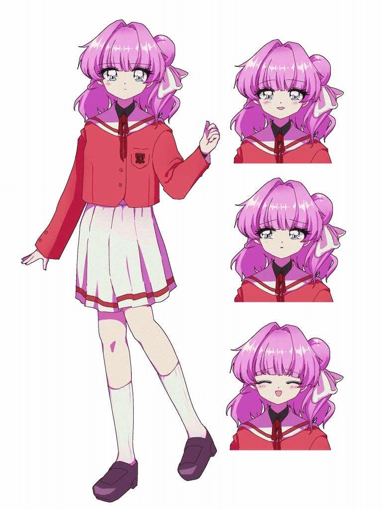 手描きアニメキャラクター ピンク SpeedPaint】ピンク髪っこ【イラストメイキング】 - YouTube