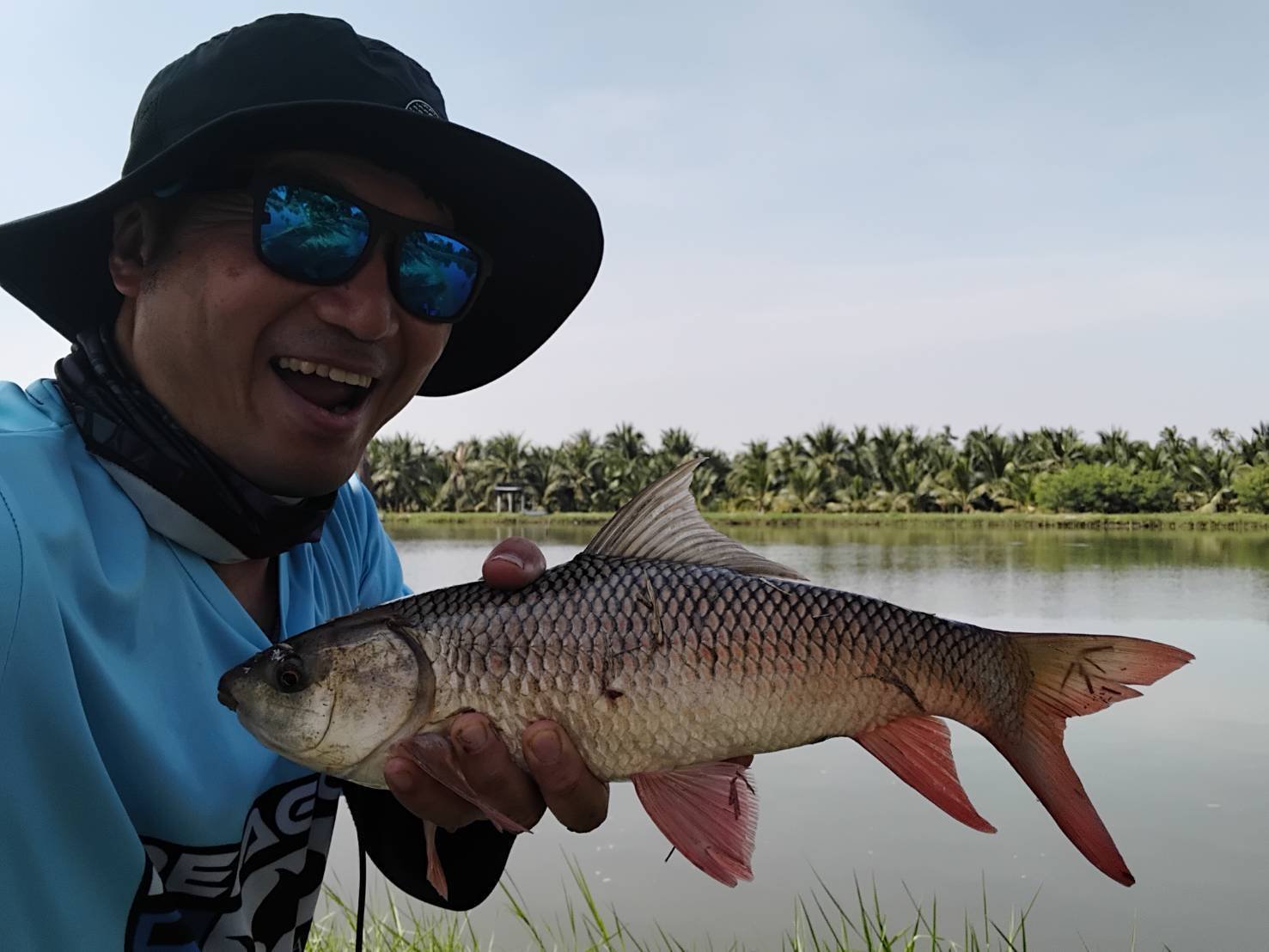 バンコクの釣堀でルアー釣りと練りエサ釣りを1日でやってみる｜タイ