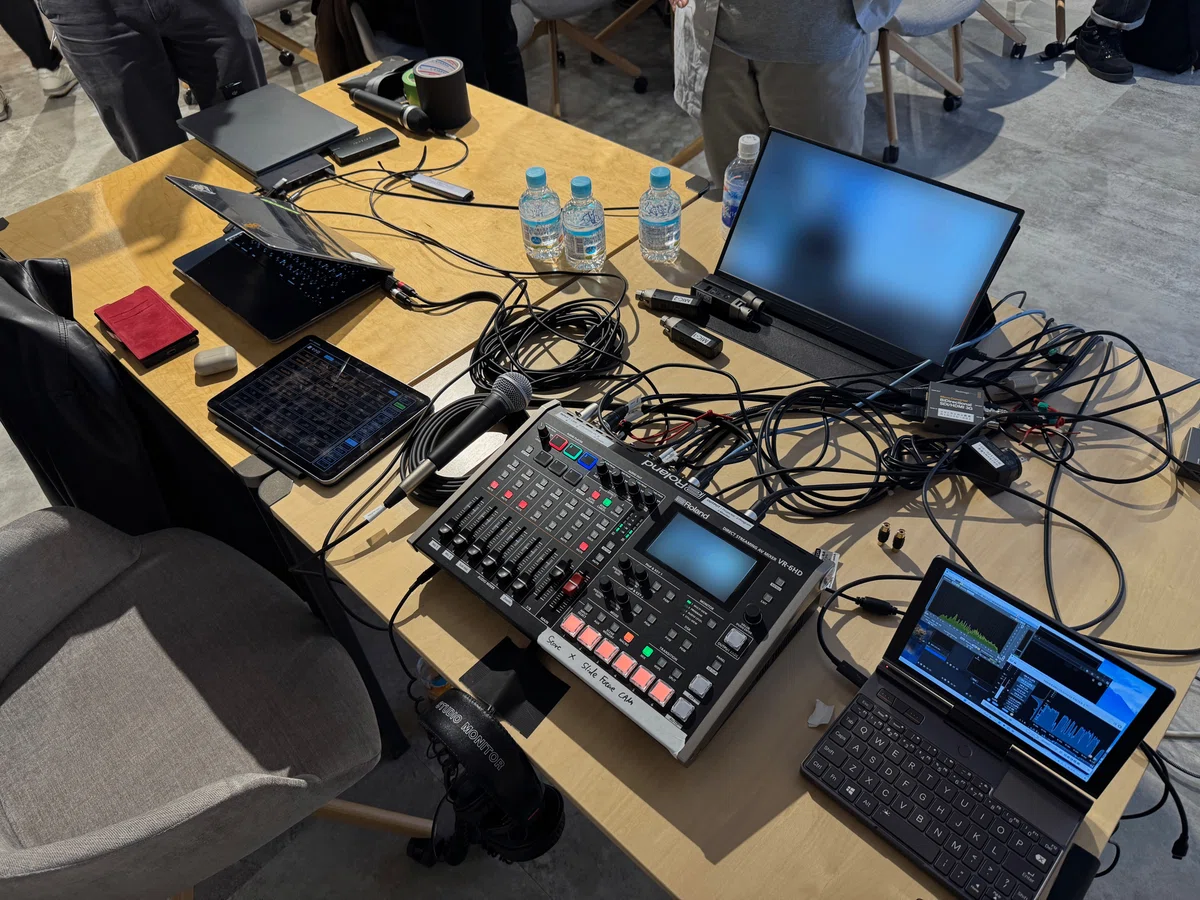先日の配信で、音声コントロールに苦労した時のお話 〜オペ卓にだけ