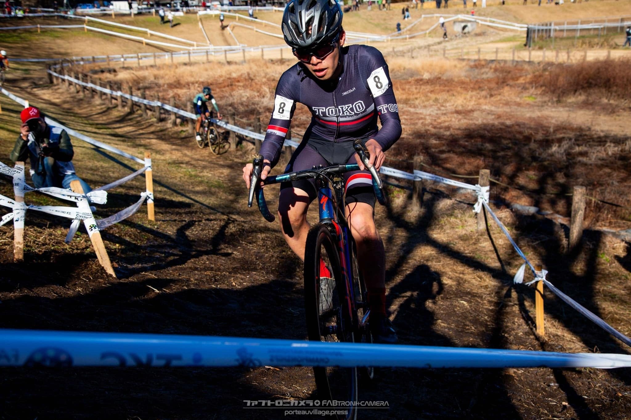 シクロクロスシーズン前にTEAM PRO シフター ブラック 第30回全日本自転車競技選手権大会シクロクロス｜野嵜然新