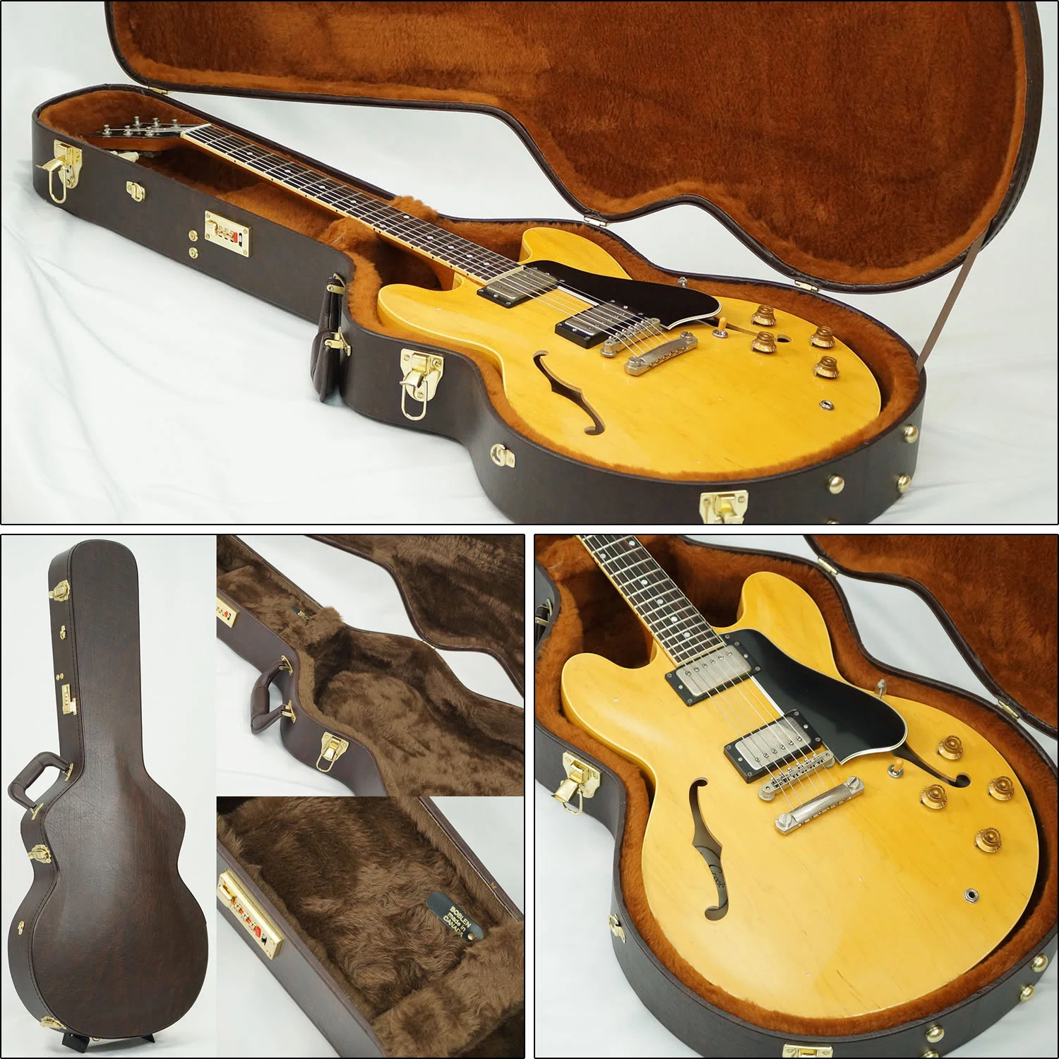 セミアコギター！ ハカランダ指板採用335スタイル・セミアコ「Creek CTF1959 AGED」の