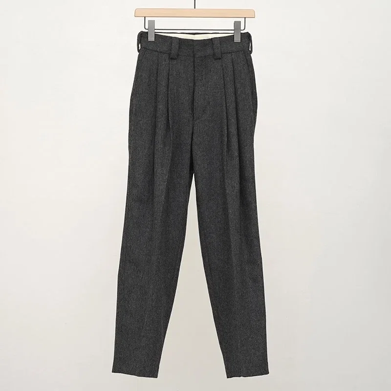 THE SHINZONE】シーズンボトムWOOL FLANNEL TOMBOY PANTS｜THIRTY' THIRTY'