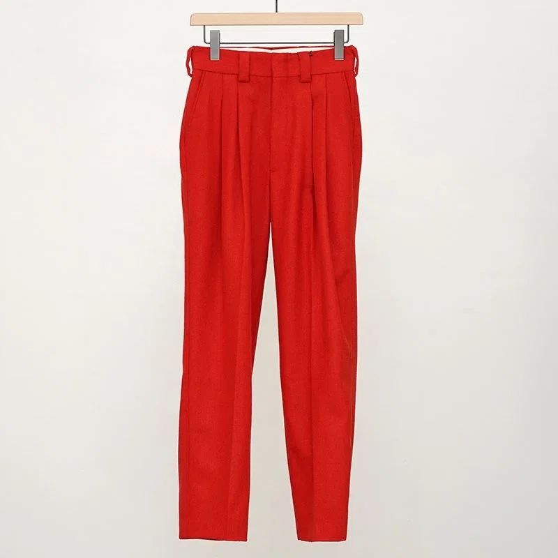 THE SHINZONE】シーズンボトムWOOL FLANNEL TOMBOY PANTS｜THIRTY' THIRTY'