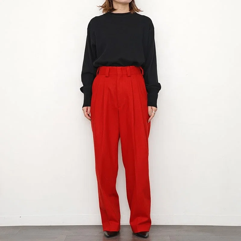 THE SHINZONE】シーズンボトムWOOL FLANNEL TOMBOY PANTS|THIRTY' THIRTY' THE SHINZONE】シーズンボトムWOOL FLANNEL TOMBOY PANTS|THIRTY' THIRTY'