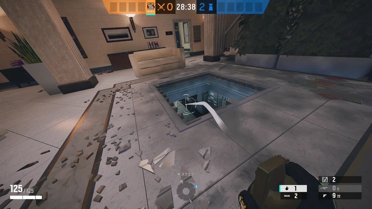 R6S e-Textbook MapKnowledge Attack Bank-Basement｜okomesh